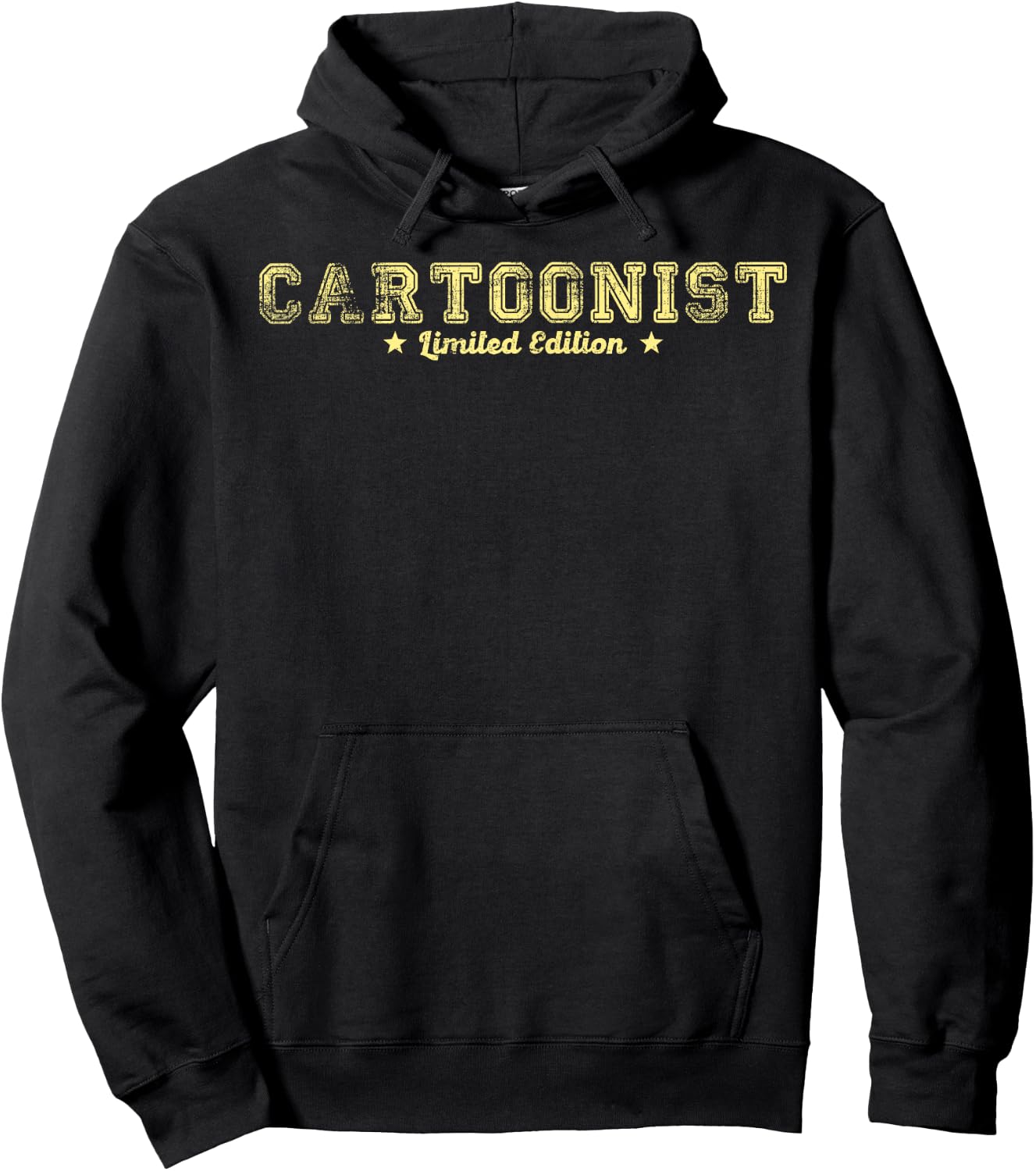 Funny Job Title Profession Birthday Worker CARTOONIST Gifts Hoodie - Hoodie | Black