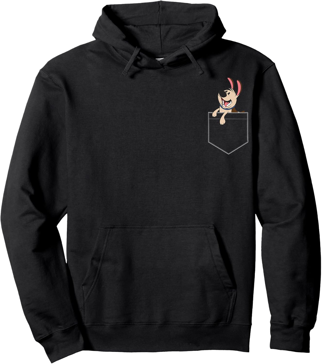 Disney Mulan Little Brother Pocket Hoodie - Hoodie | Black