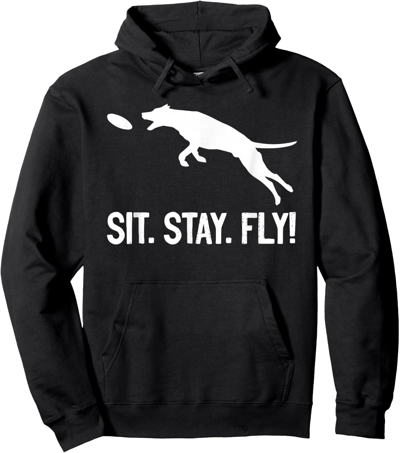 Dock Diving Dog a Dog Lover Hoodie - Hoodie | Black