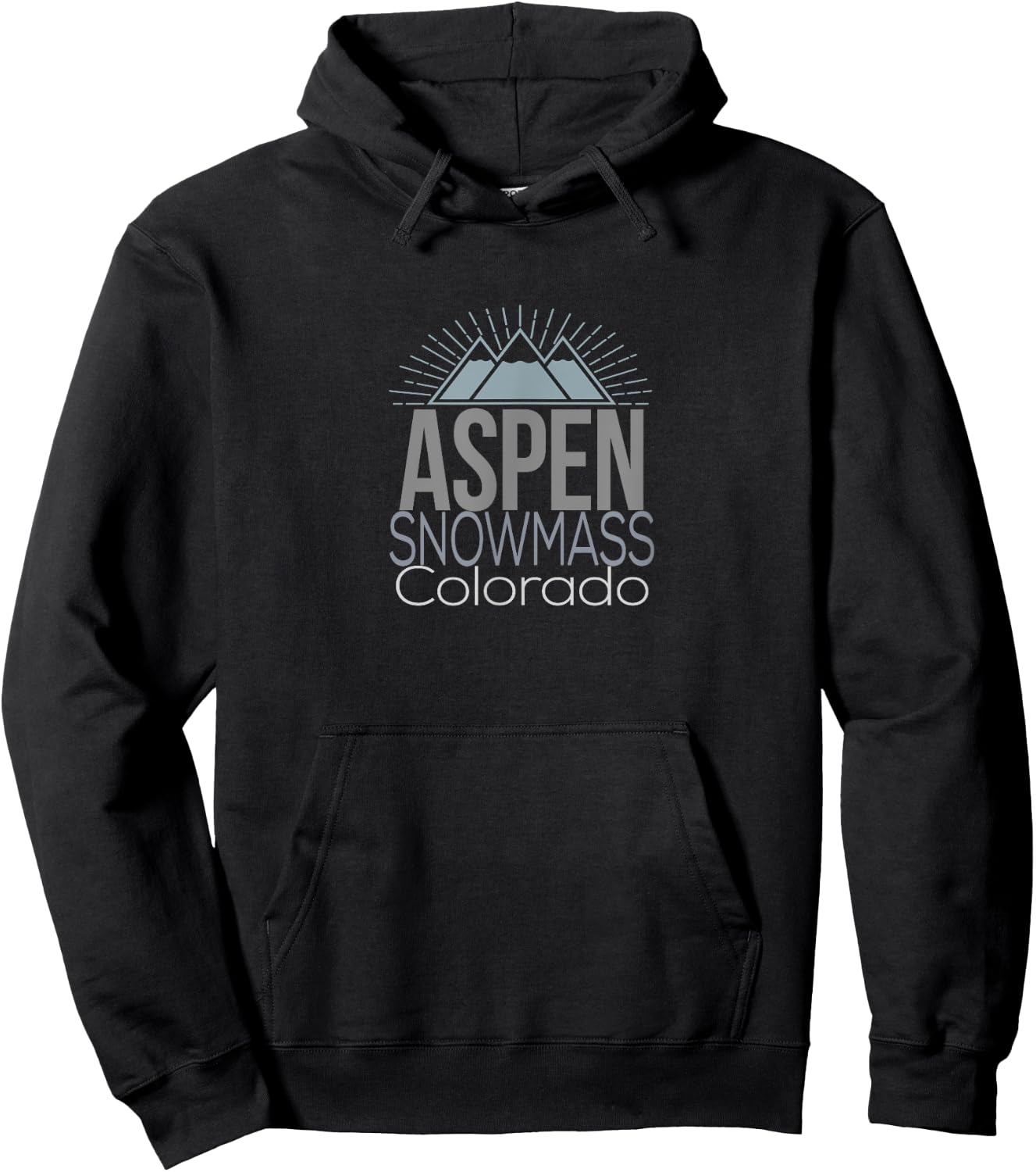 Aspen Colorado Snowmass Colorado Ski Town T Shirts Hoodie - Hoodie | Black