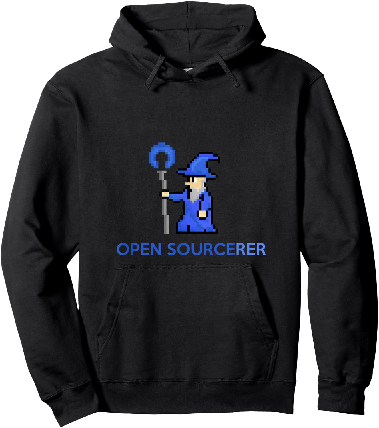 Open Sourcerer Programmer Computer Science Coder Gift Hoodie - Hoodie | Black