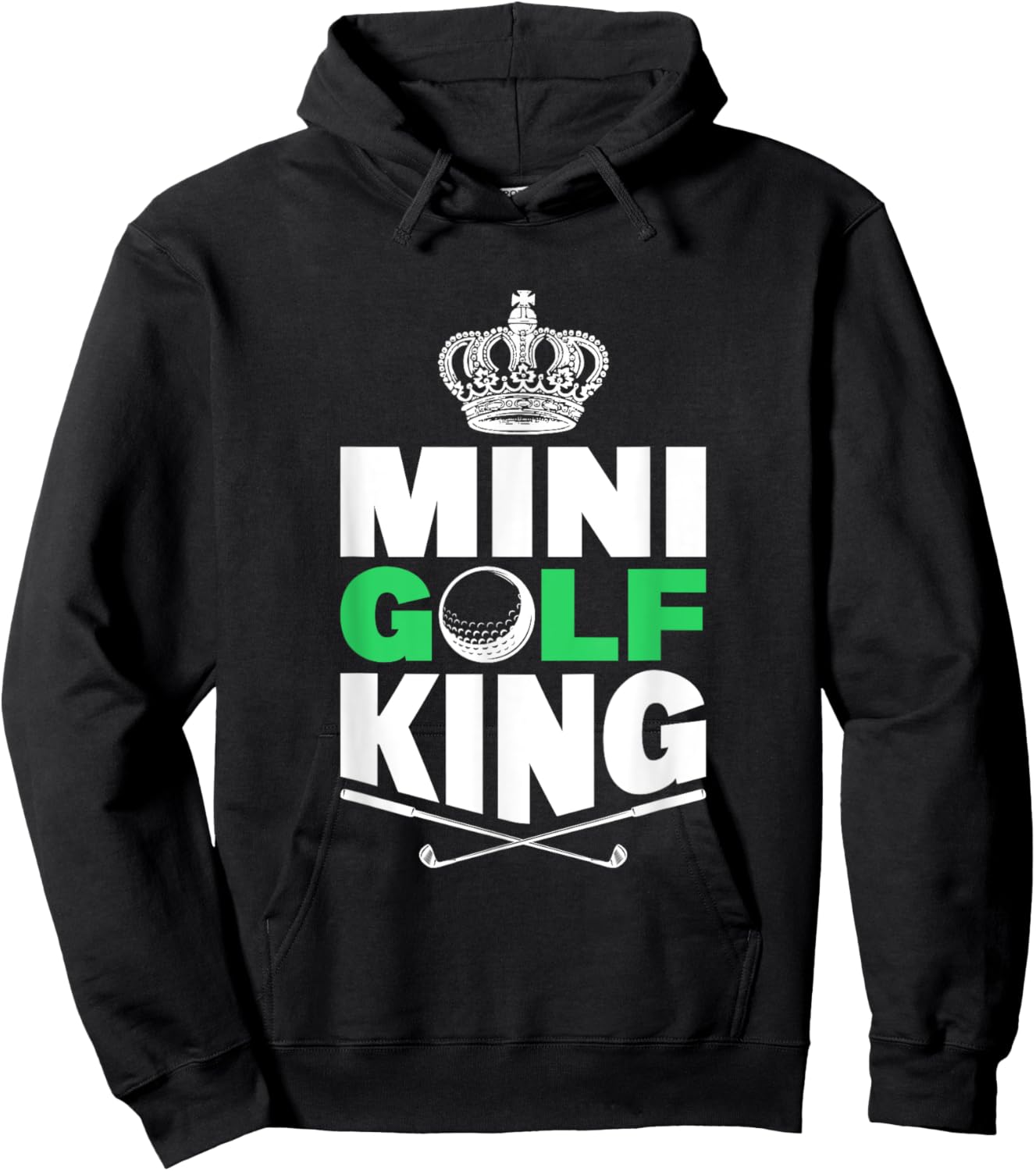 Mini Golf King Hoodie - Hoodie | Black
