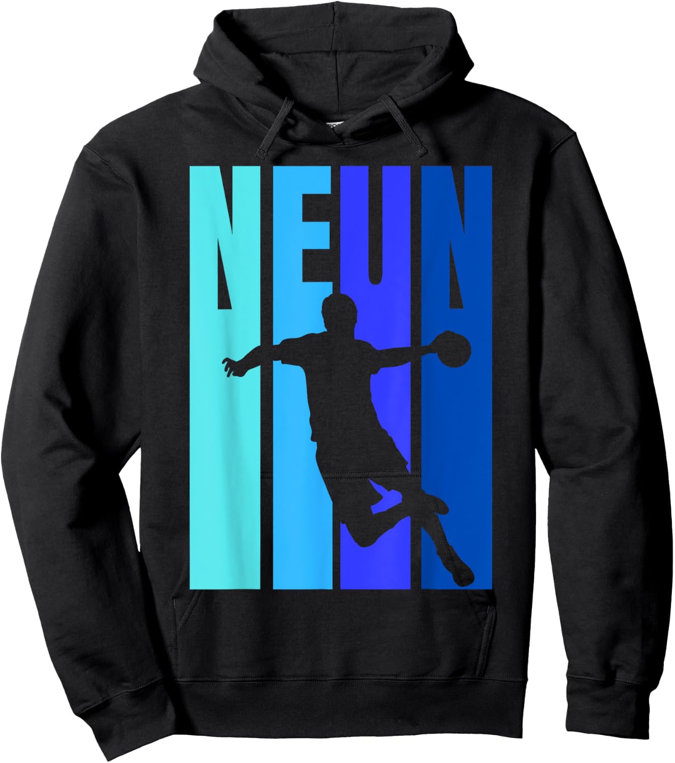 9. Geburtstag Jungs Handball - Neunter Geburtstag Hoodie - Hoodie | Black