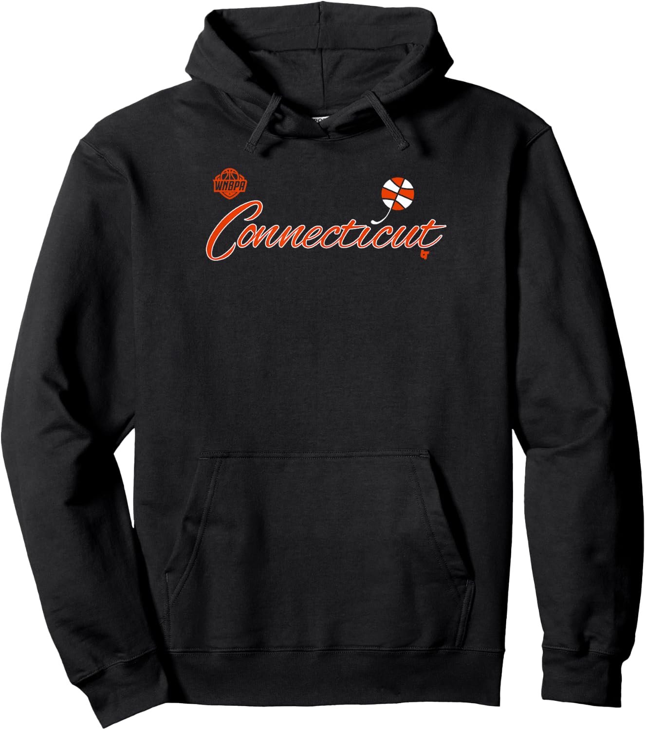 Alyssa Thomas 25 - Number on Back - Connecticut Basketball Hoodie - Hoodie | Black