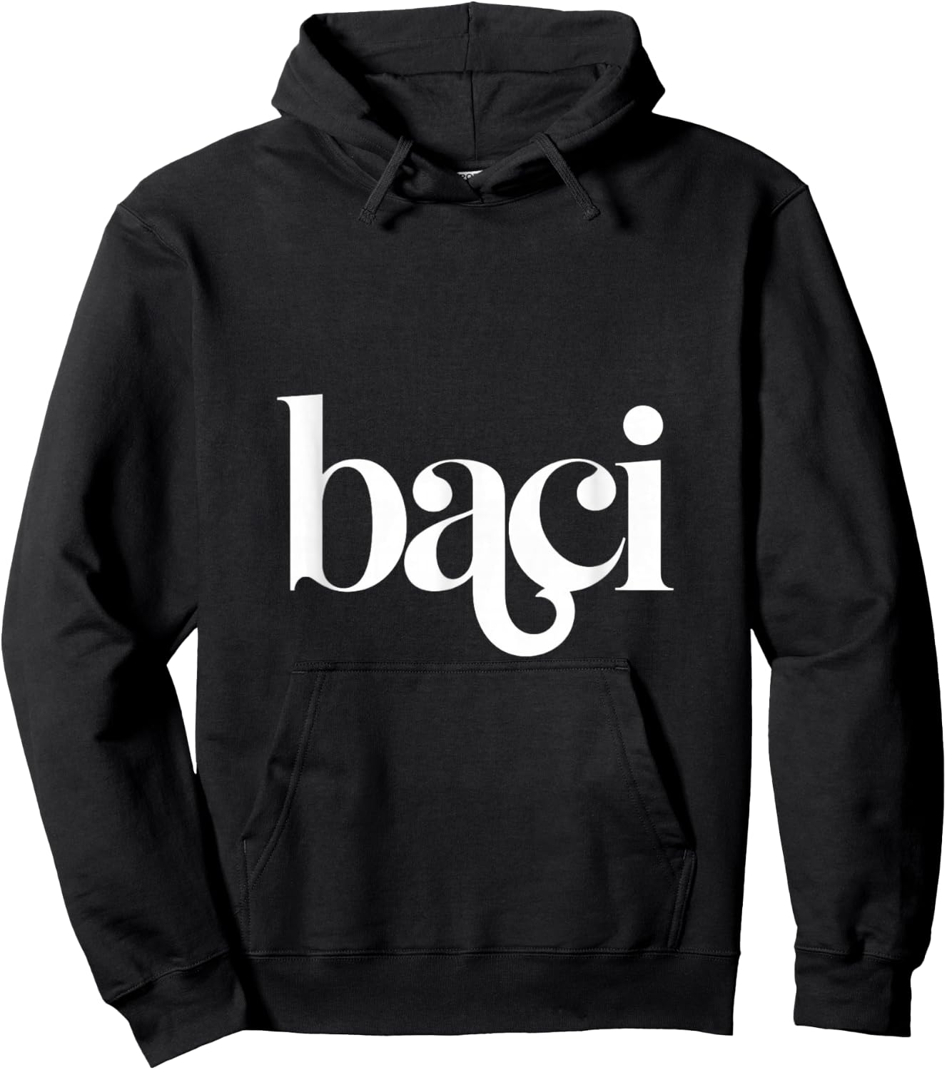 Baci, Italian Kiss, Kisses Hoodie - Hoodie | Black