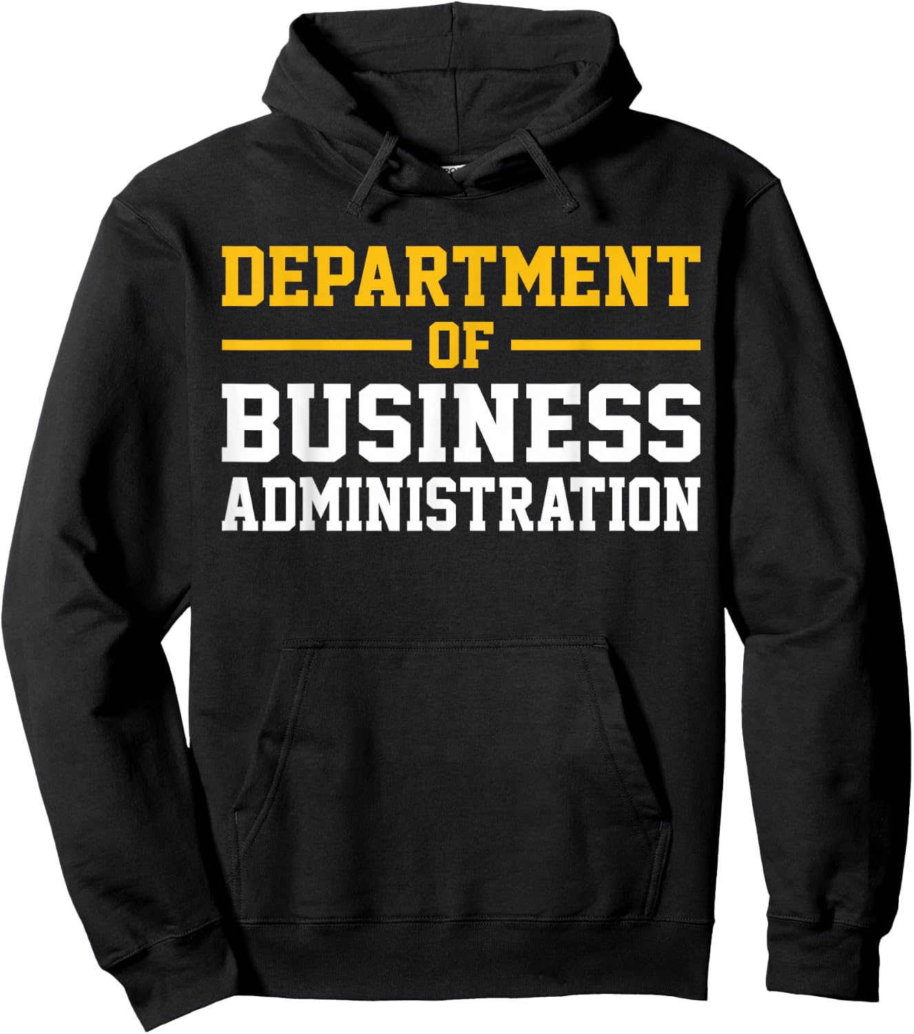 Department of Business Administration Hoodie - Hoodie | Black