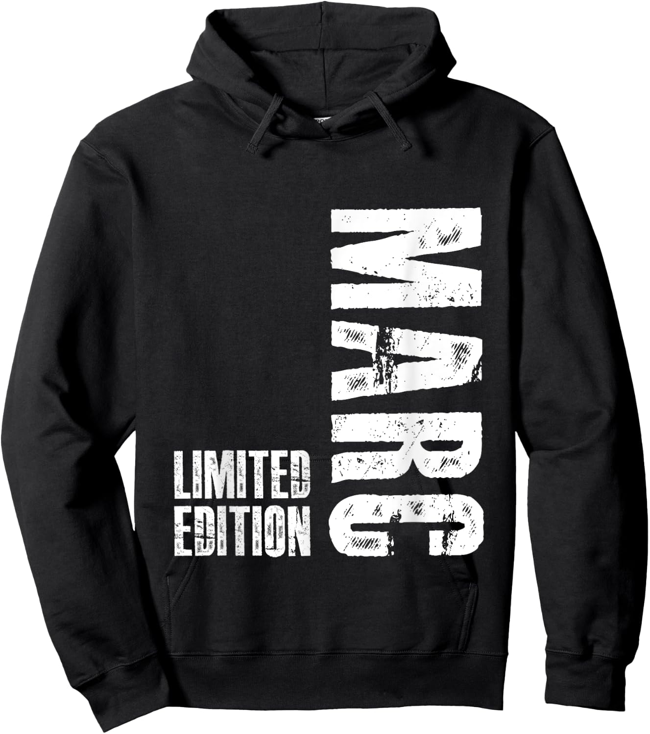 First Name Limited Edition Birthday Gift Marc , black Hoodie - Hoodie | Black