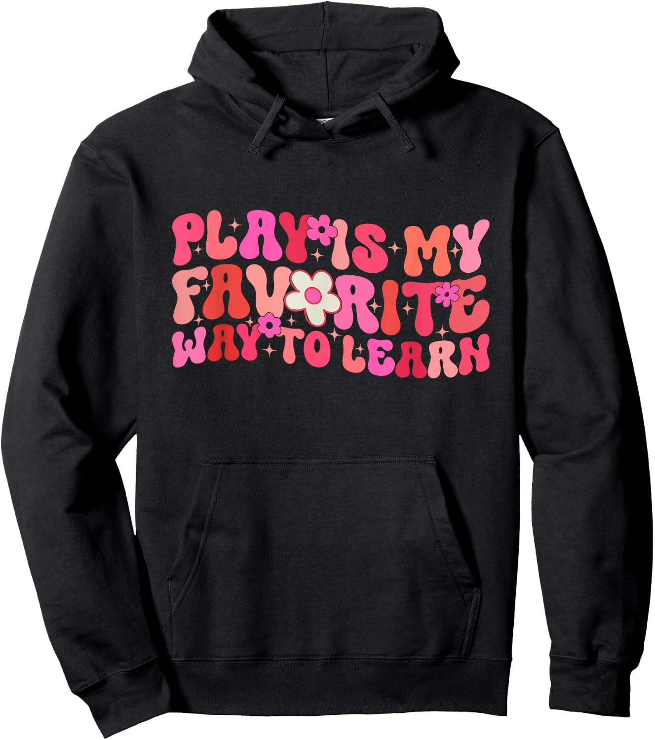 Groovy Physical Therapy For Pediatric Physical Therapists Hoodie - Hoodie | Black