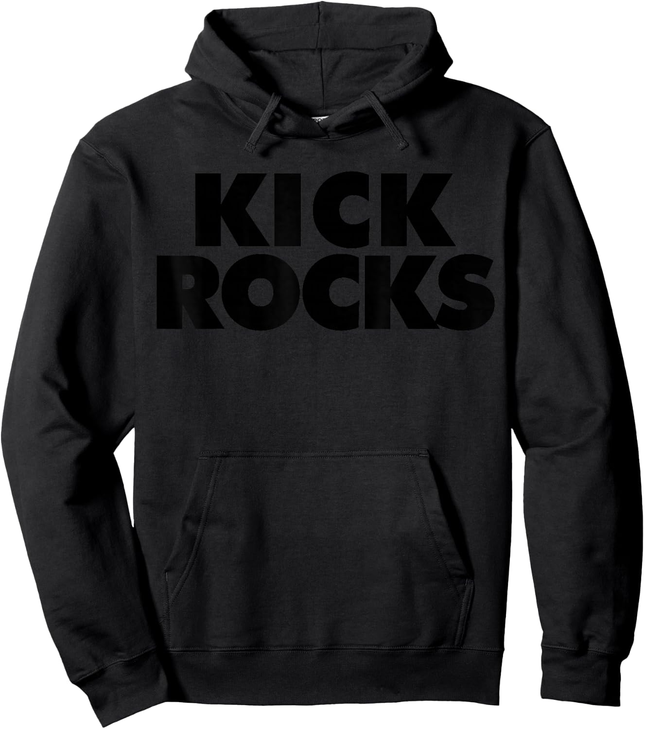 Kick Rocks Hoodie - Hoodie | Black