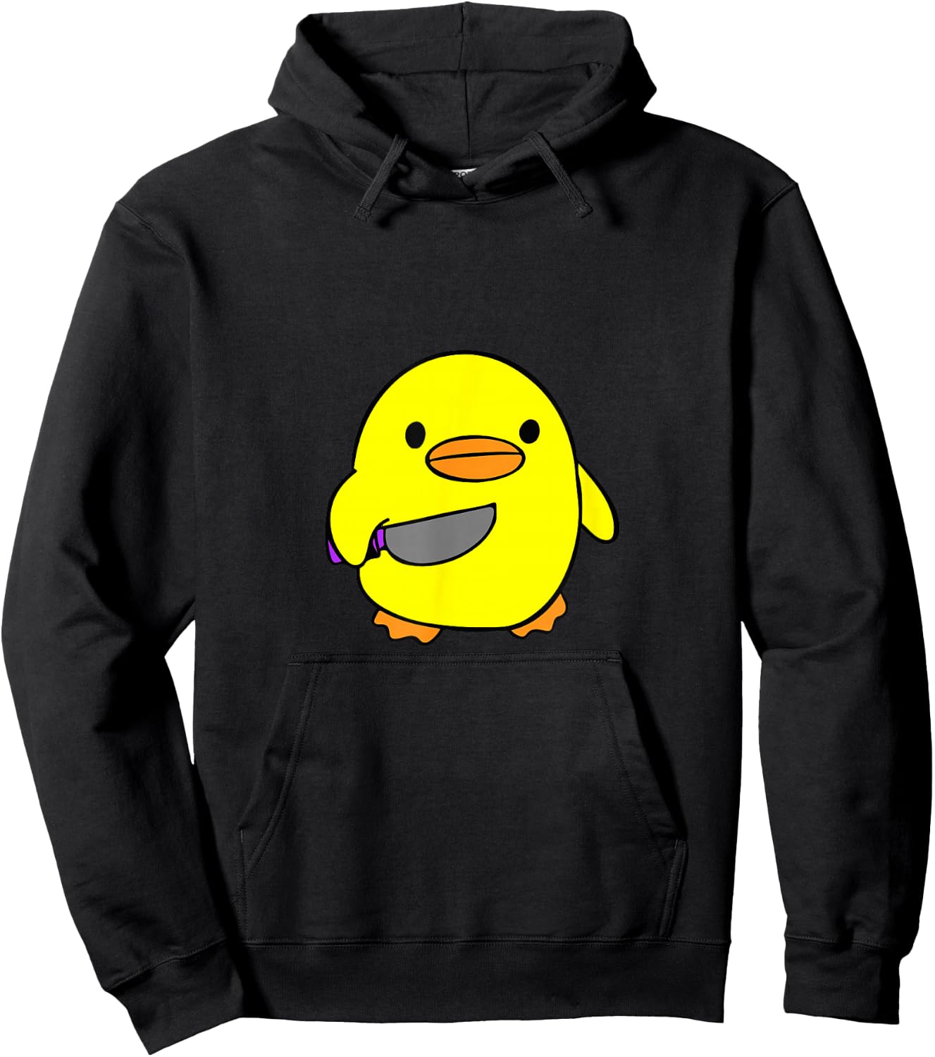 Psycho Duck Killer Duck Crazy Duck - The Duck Hoodie - Hoodie | Black