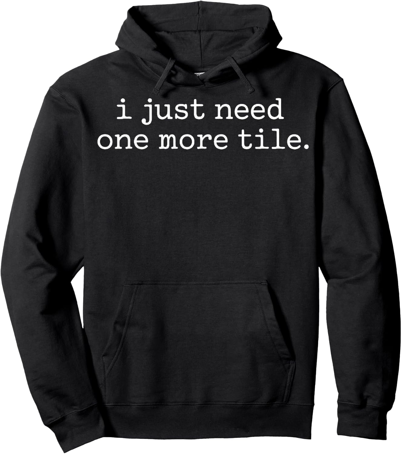 T-Shirt Hoodie - Hoodie | Black