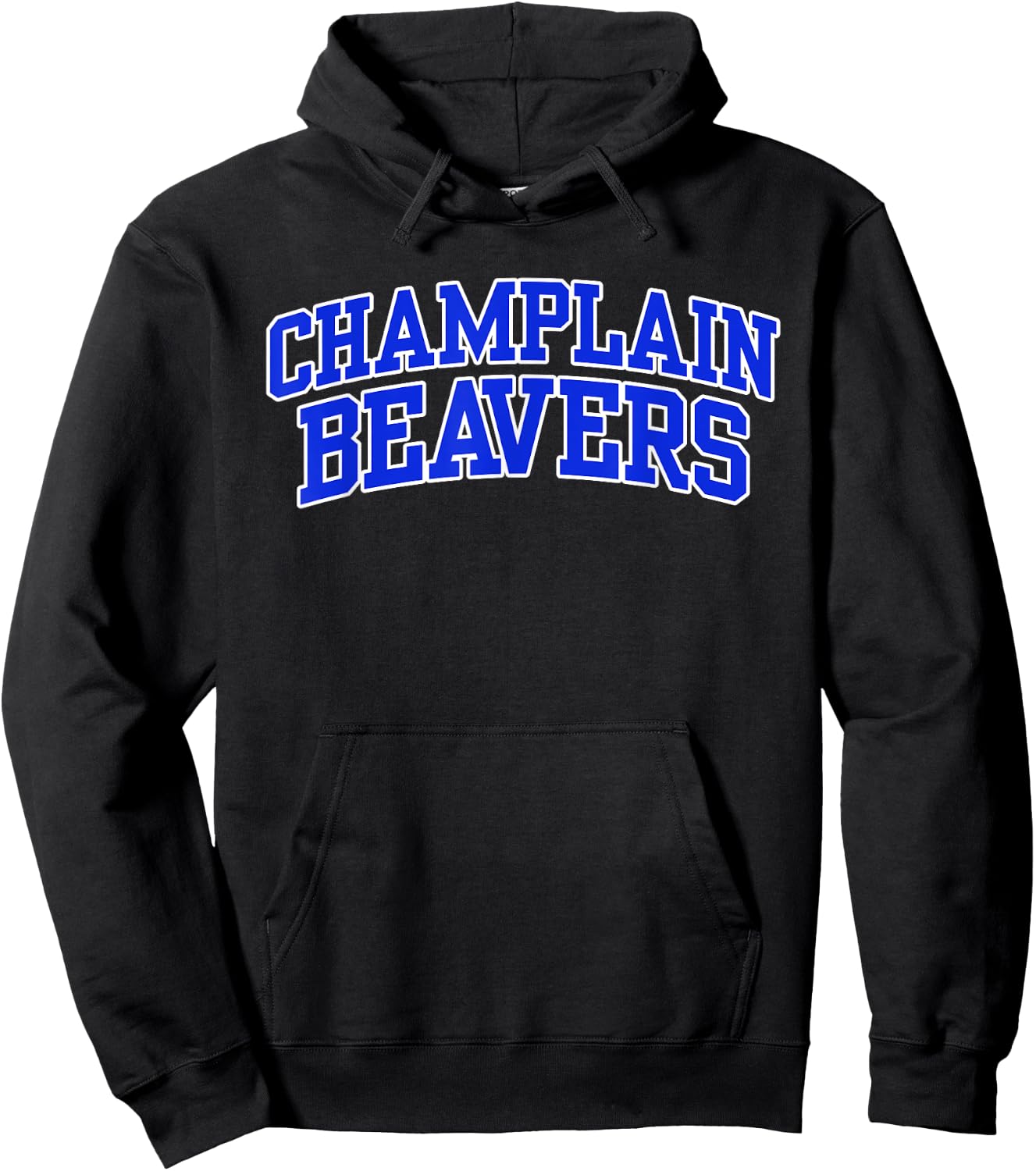 Champlain College Beavers Apparel Sports Fan Hoodie - Hoodie | Black