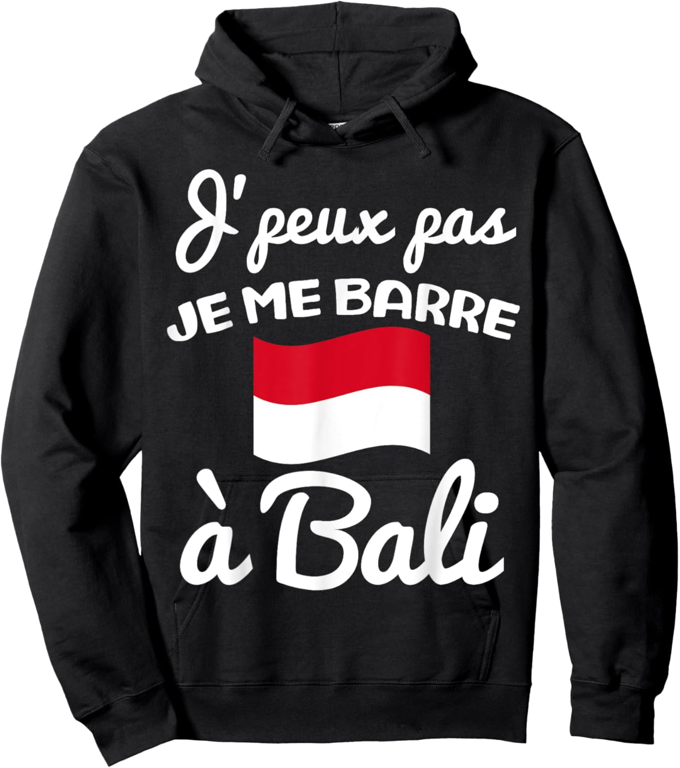 I can not I bar in Bali gift travel indonesia , Black, S Hoodie - Hoodie | Black