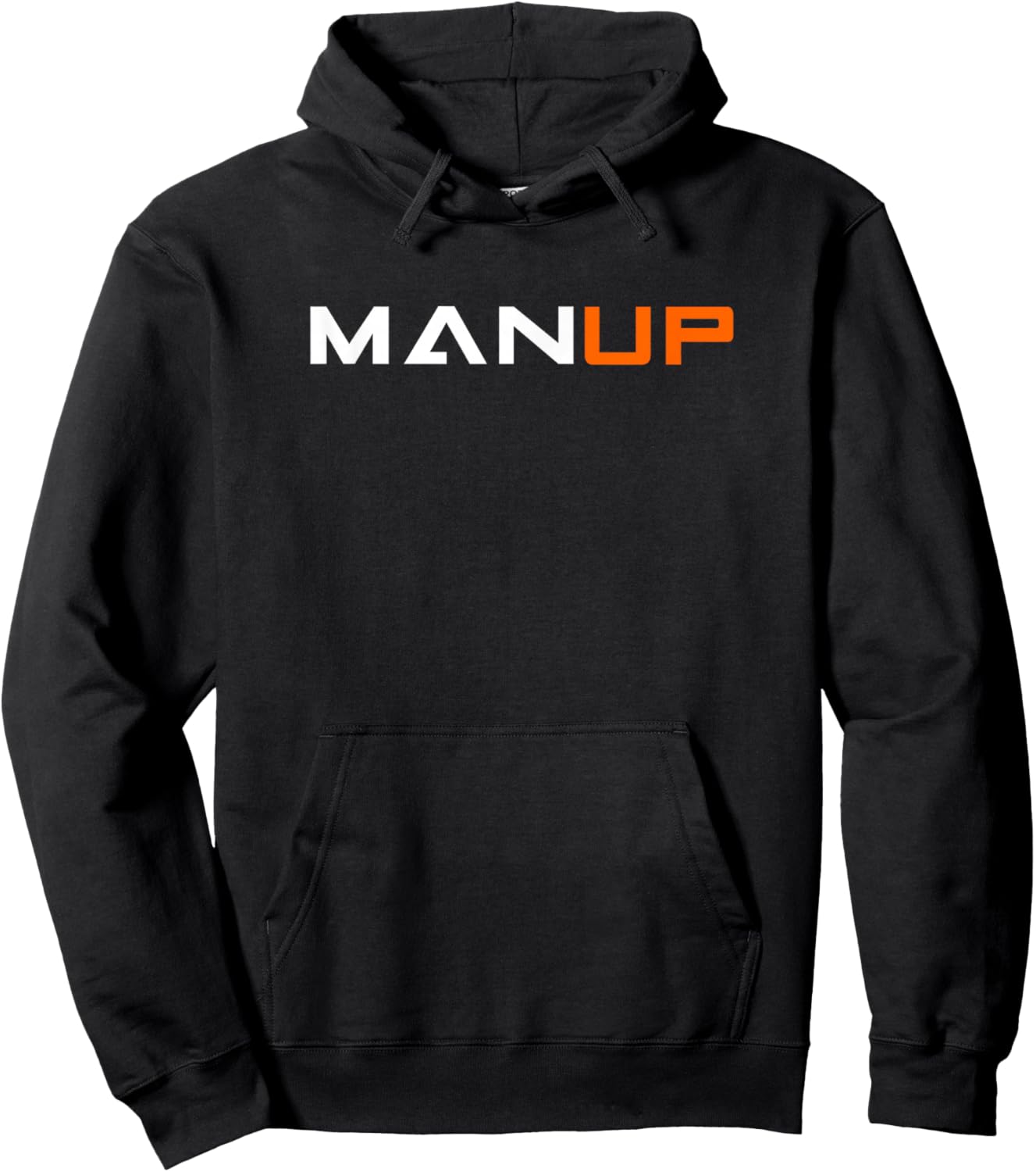 Man Up Hoodie - Hoodie | Black