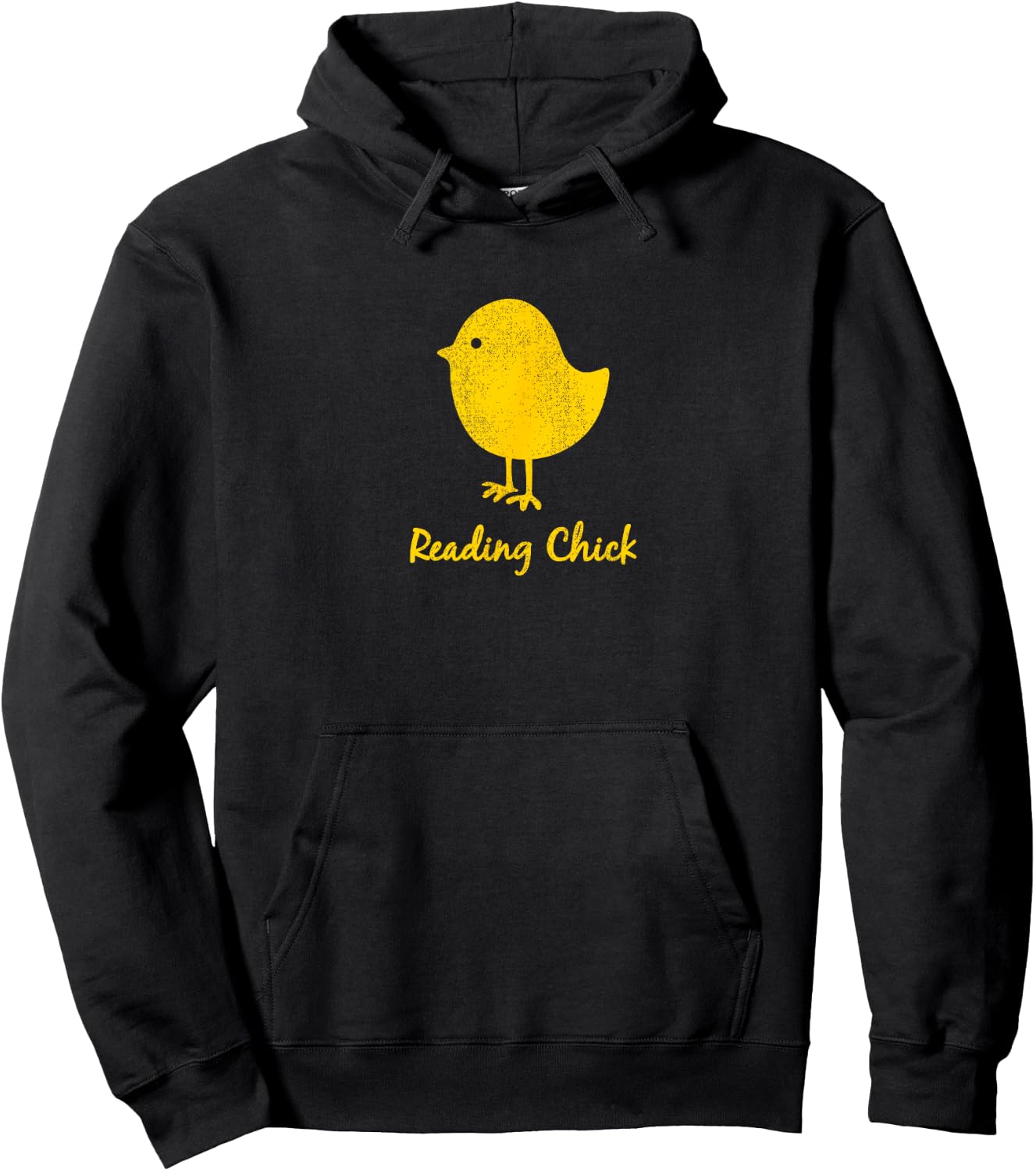 Reading Chick - Novelty Book Reader Hoodie - Hoodie | Black