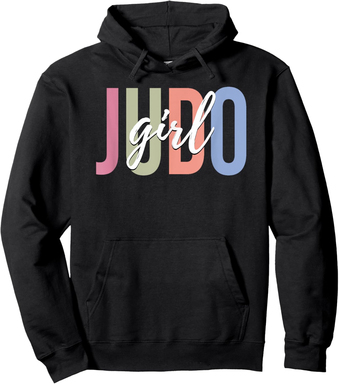 Judo Girl Martial Arts MMA Hoodie - Hoodie | Black