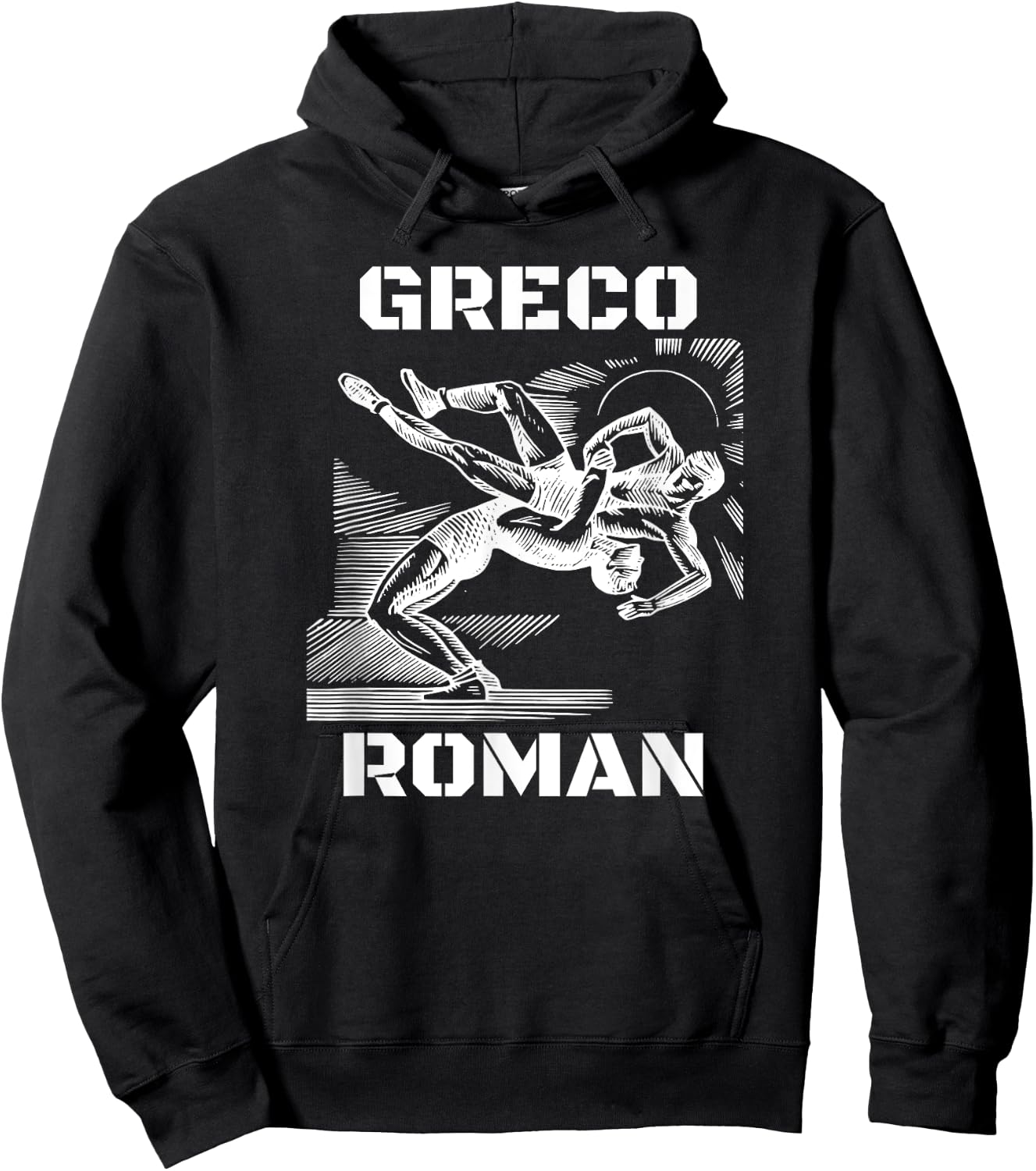 Greco Roman Wrestling USA Hoodie - Hoodie | Black