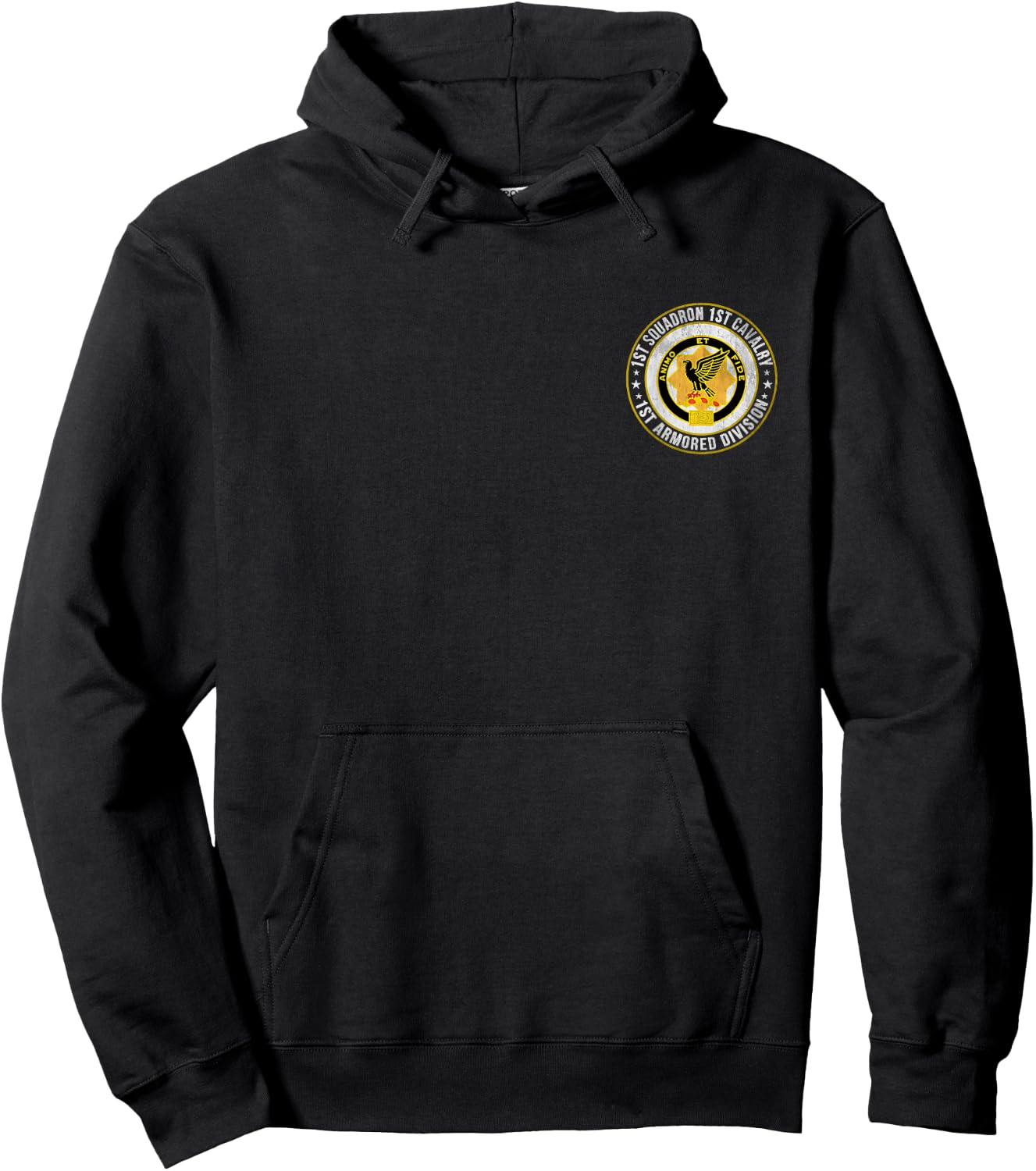 1st Squadron 1st Cavalry 1st Armored Division Veterans Day Hoodie - Hoodie | Black