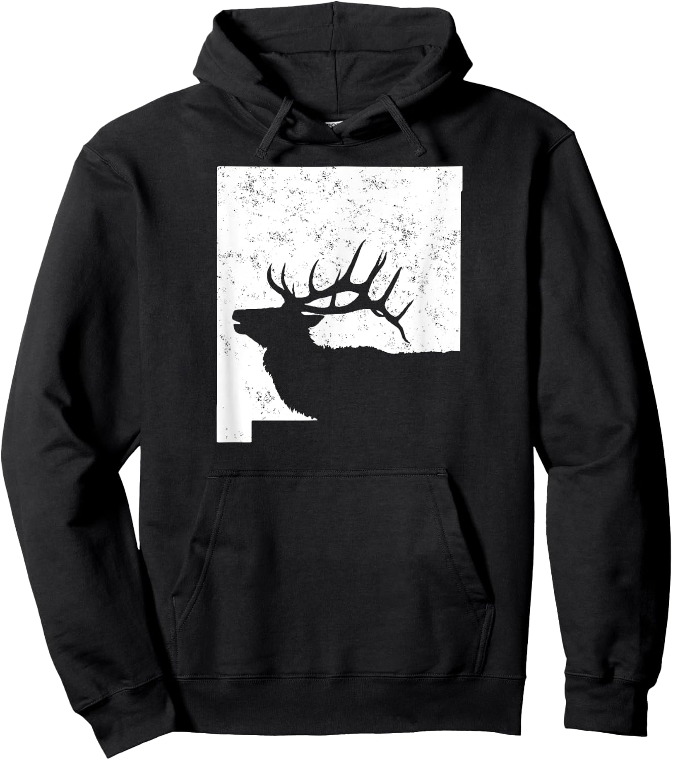 New Mexico Elk Hunting Shirt Hoodie - Hoodie | Black