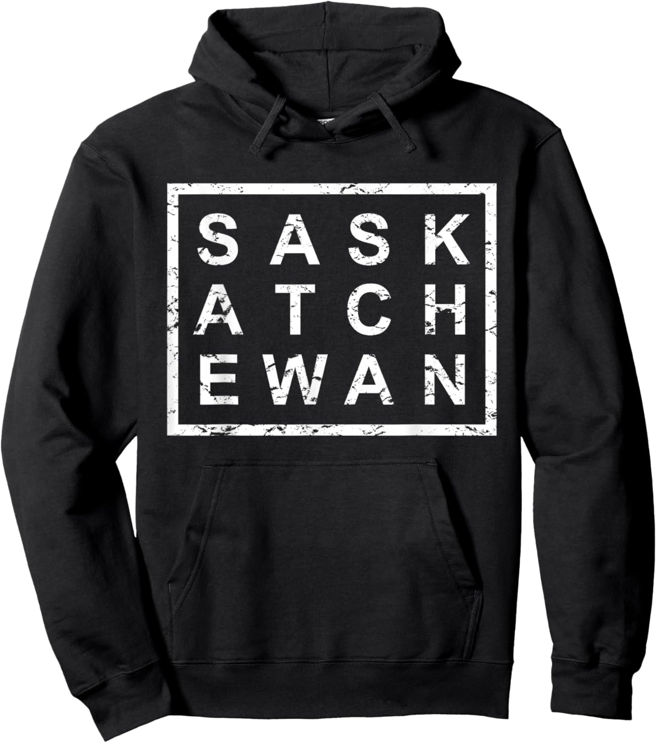 Stylish Saskatchewan Hoodie - Hoodie | Black