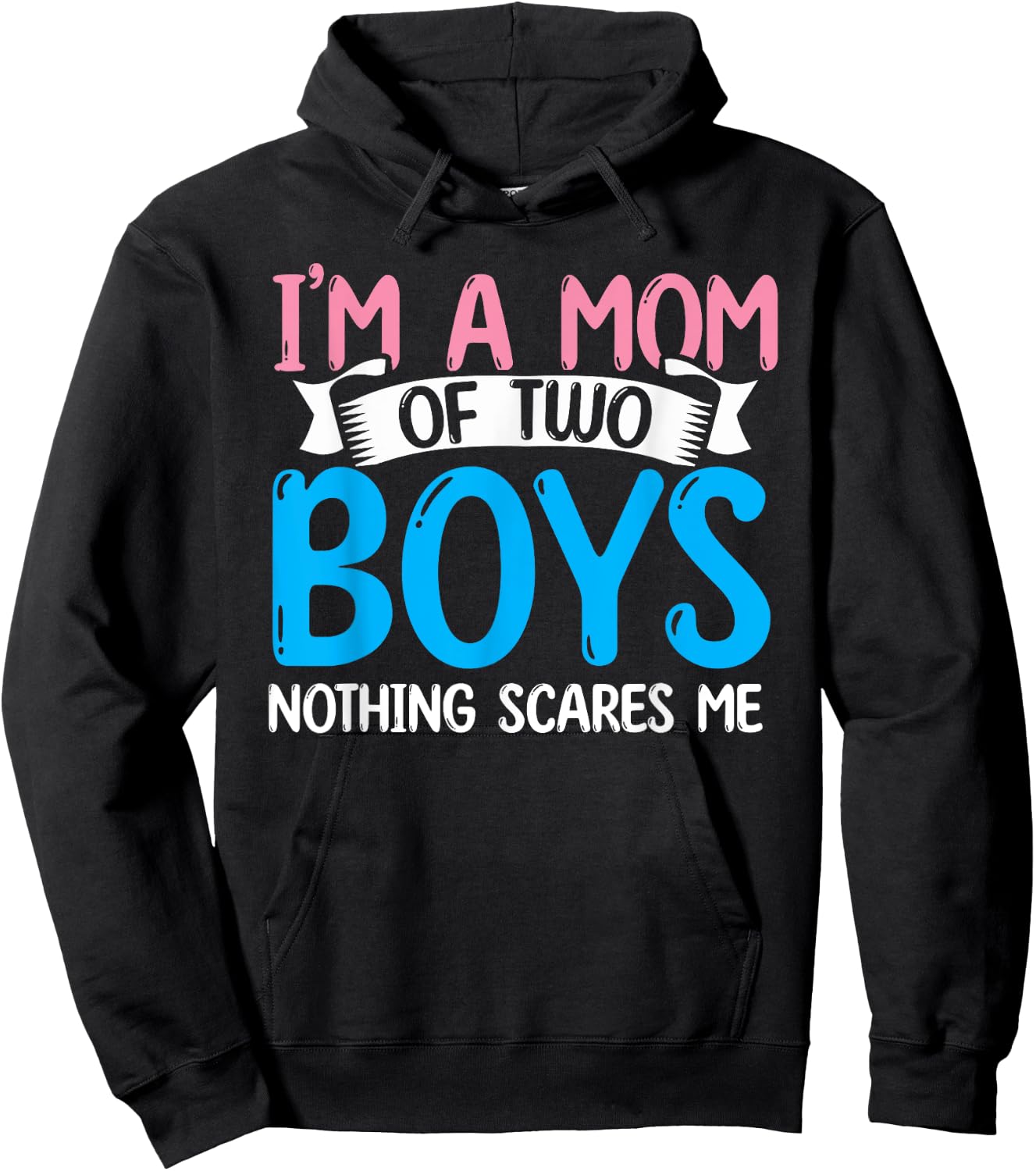 Mutter Familien Mama Sohn Junge Muttertag Lustiges Mama Hoodie - Hoodie | Black