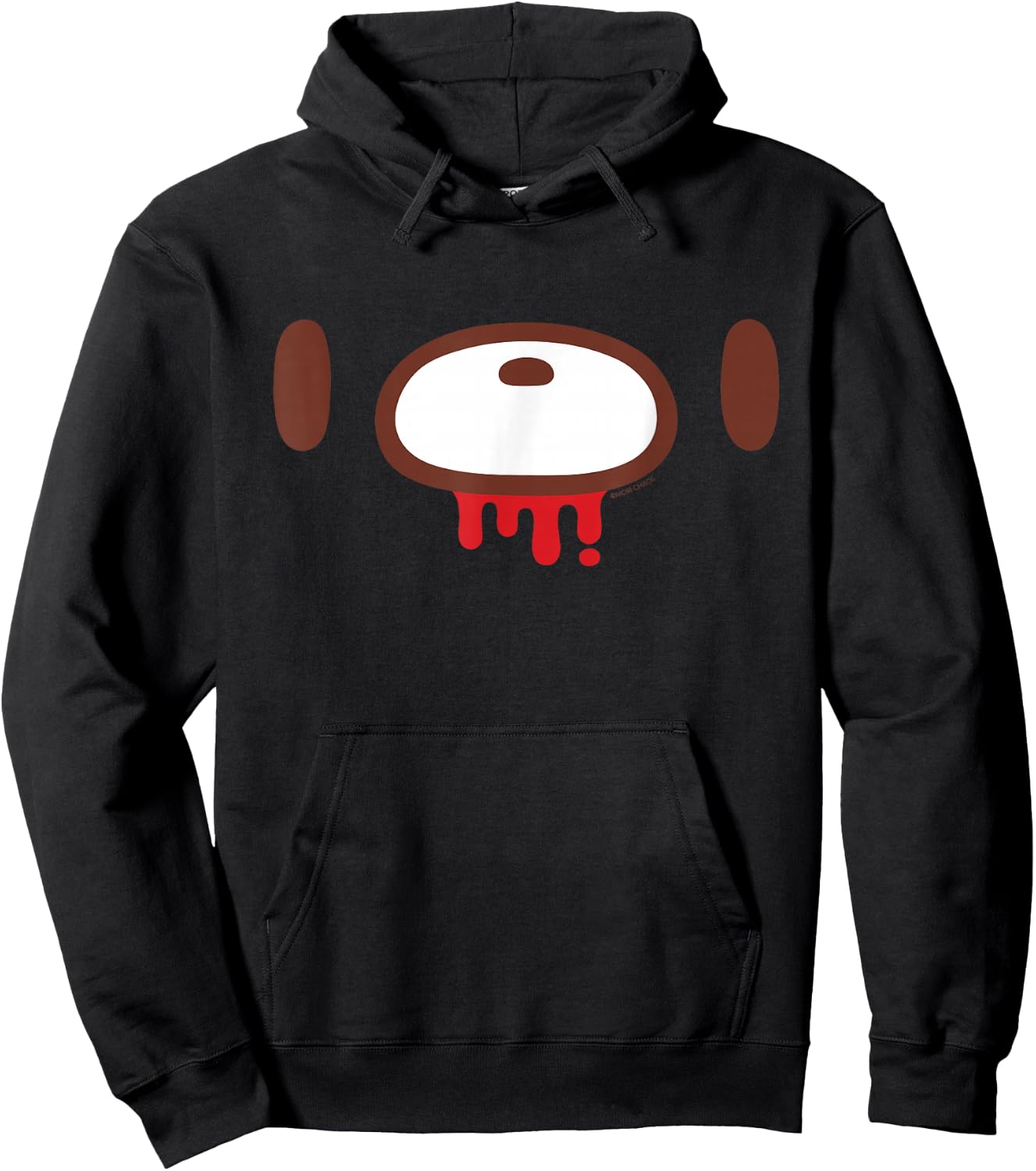 Gloomy Bear The Naughty Grizzly Anime-Manga mit Gesichtsdruck Hoodie - Hoodie | Black