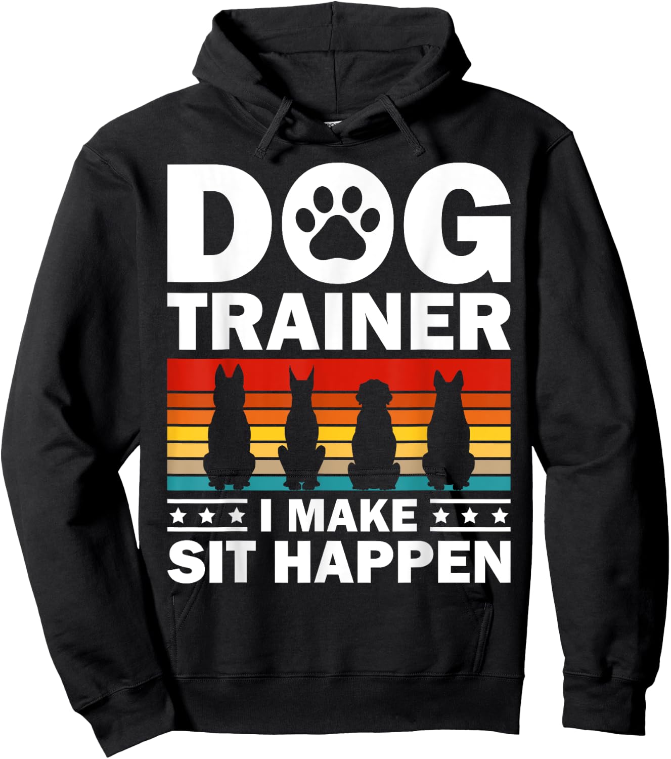 Cool Dog Trainer Women Dog Training Agility Class Hoodie - Hoodie | Black