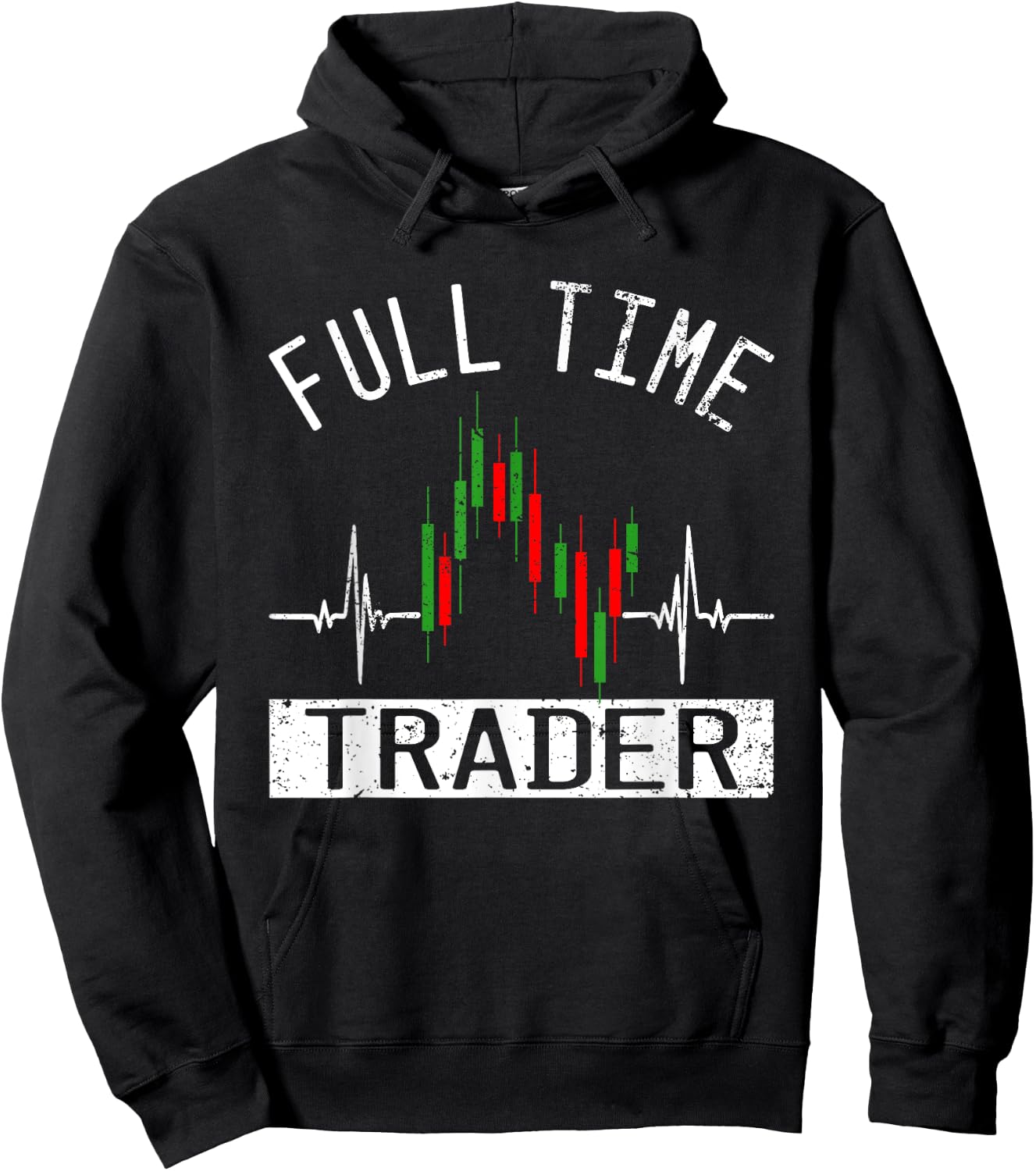 Humor Jokes Trader Stock Day Trading Forex Market Hoodie - Hoodie | Black