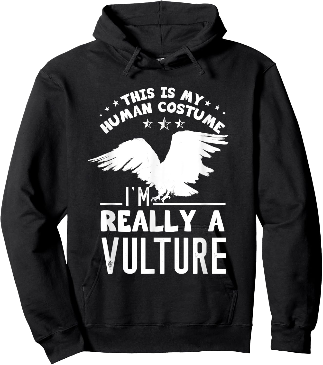 Human Costume Turkey Vulture Bird Vulture Lover Vulture Hoodie - Hoodie | Black