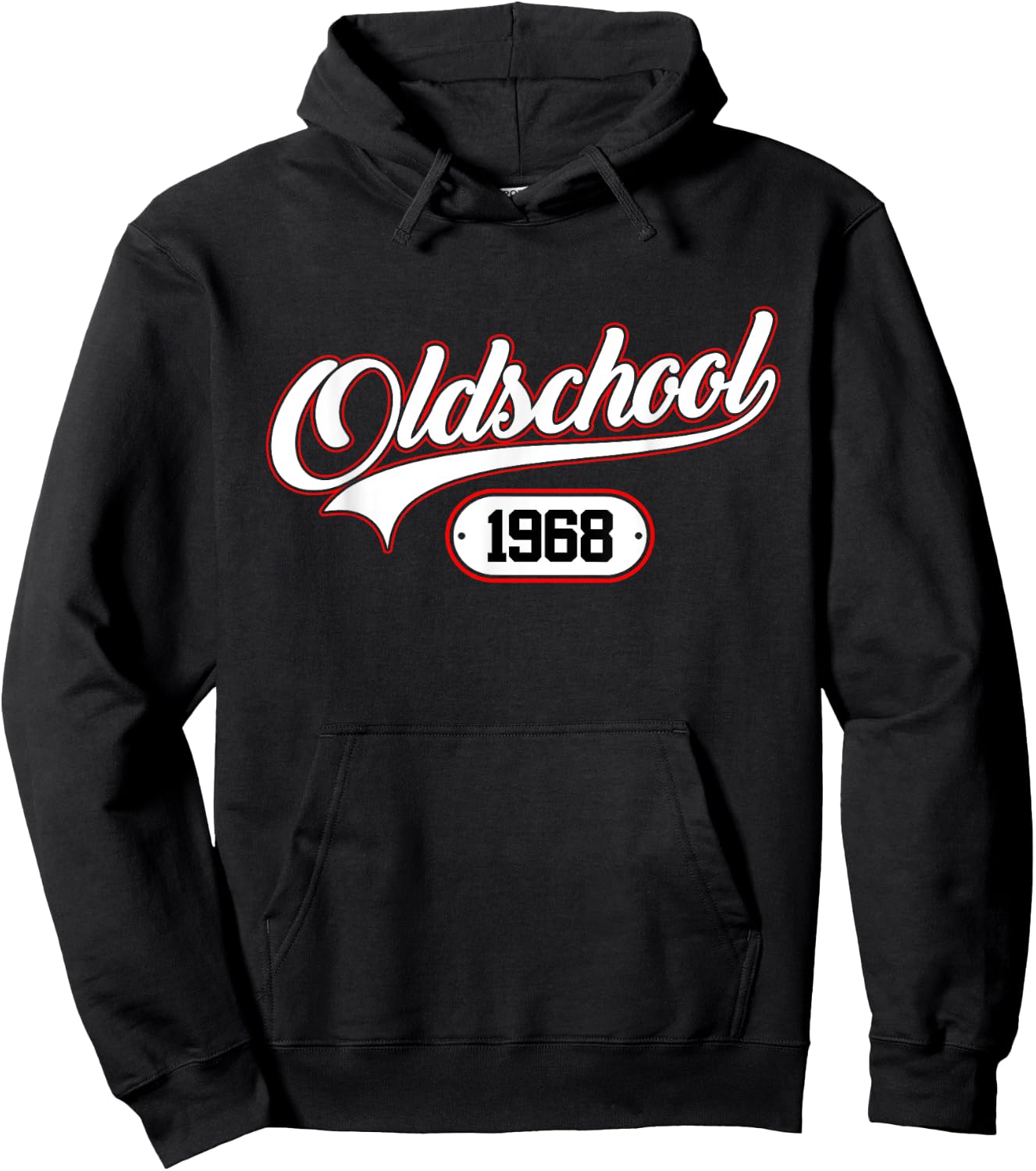 Oldschool 1968 Jahrgang Geburtsjahr Geburtstag Birthday Hoodie - Hoodie | Black