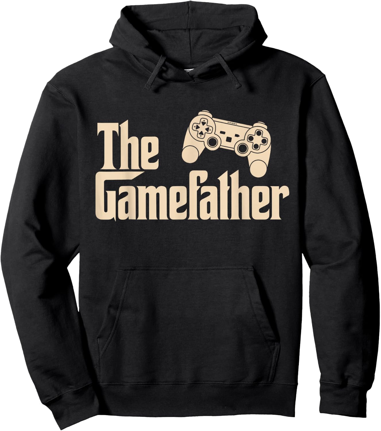 Fathers Day The Gamefather Funny Gamer Dad Gaming Lovers Hoodie - Hoodie | Black