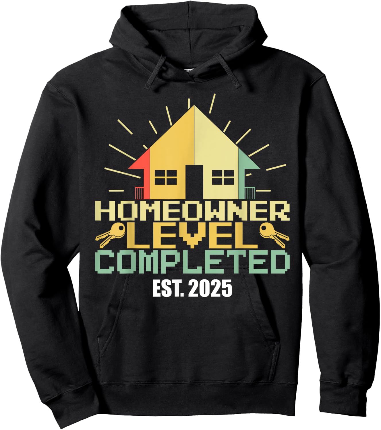 New Homeowner 2025 We Said Yes To The Address New Home Owner Hoodie - Hoodie | Black