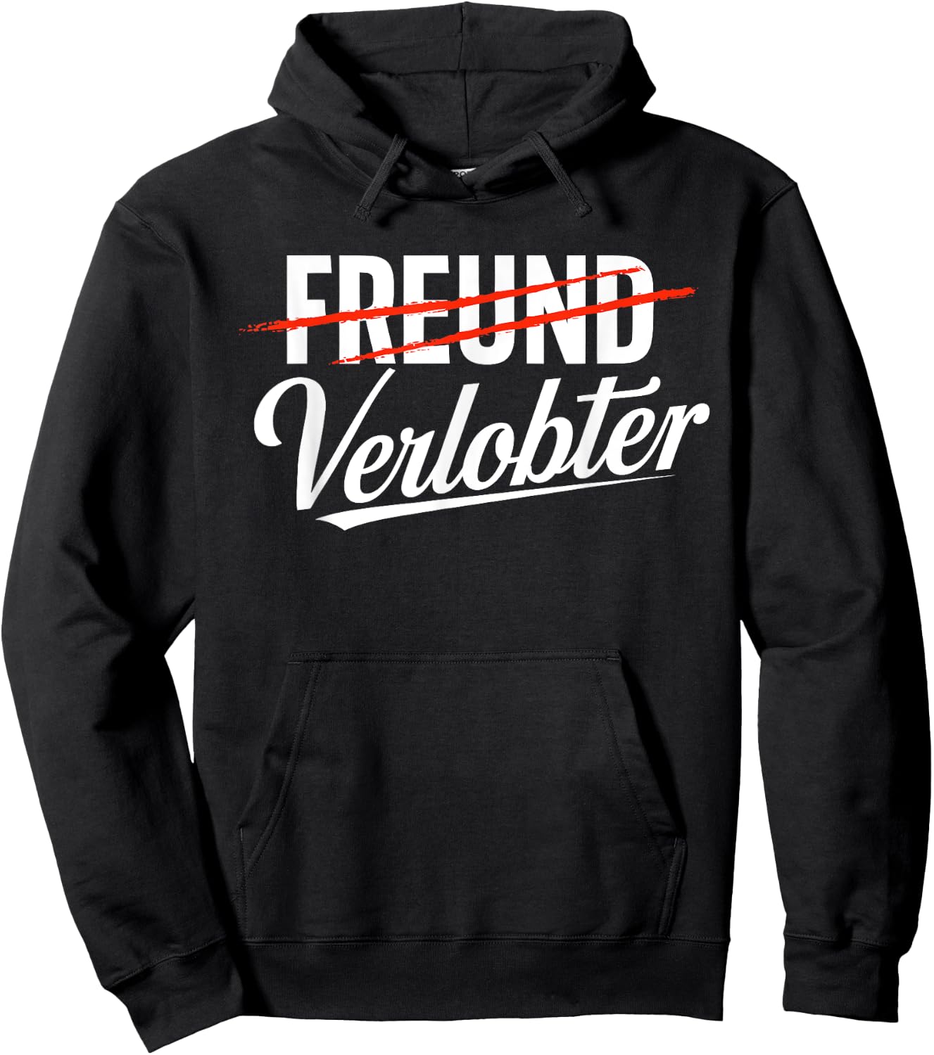 Engagement , Engagement, Couples, Gift, Boyfriend, Fiancé , black Hoodie - Hoodie | Black