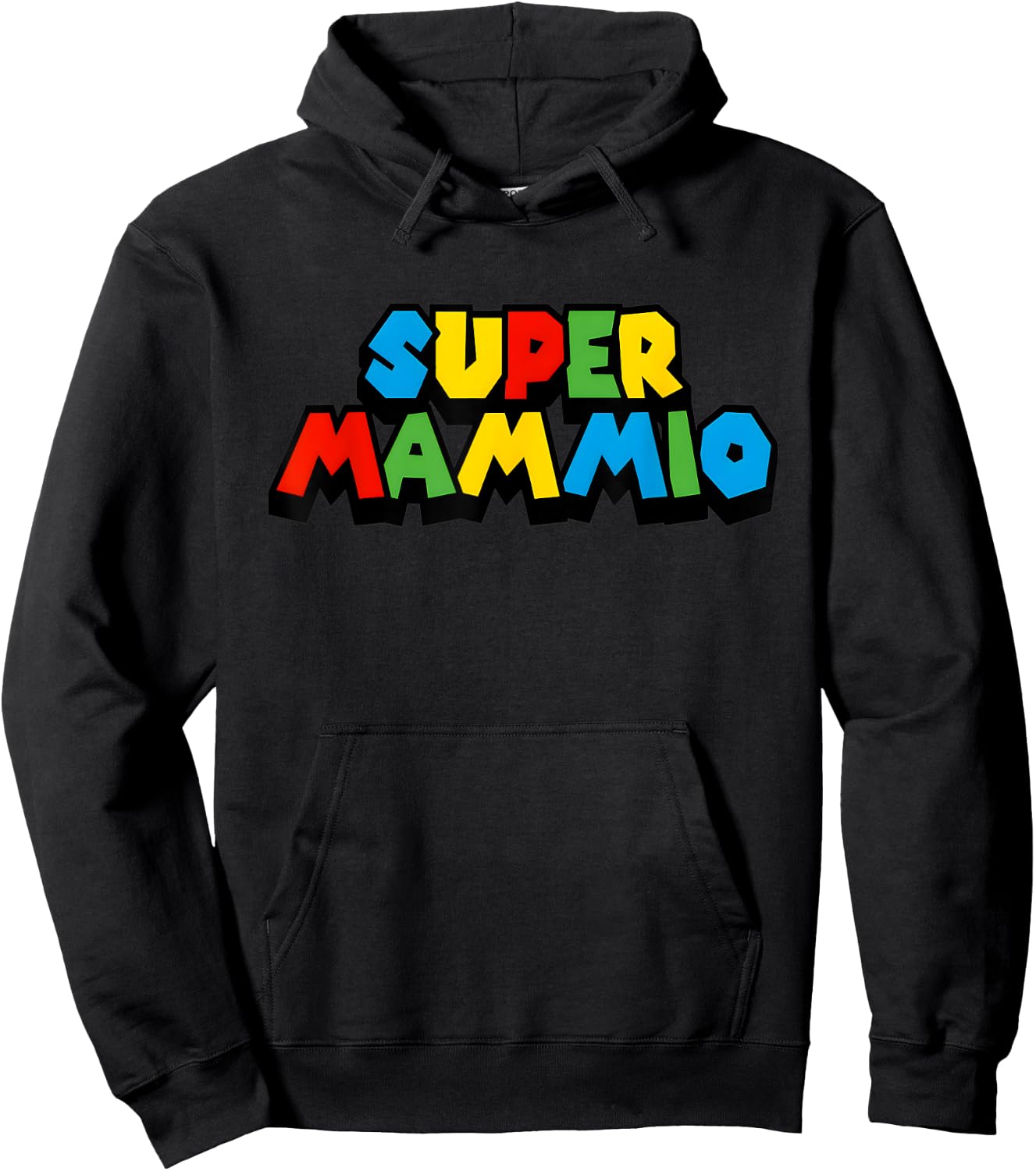Gamer Mama Super Gamer Mammio Hoodie - Hoodie | Black