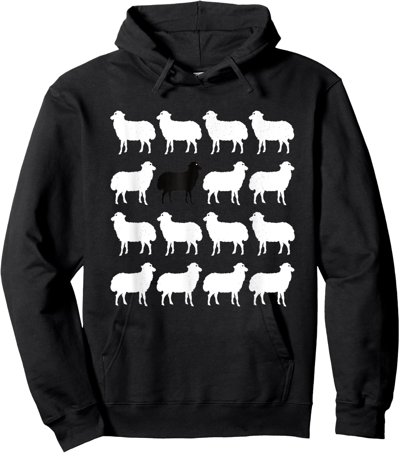 Diana Holiday Black Sheep Memorabilia Gift Hoodie - Hoodie | Black