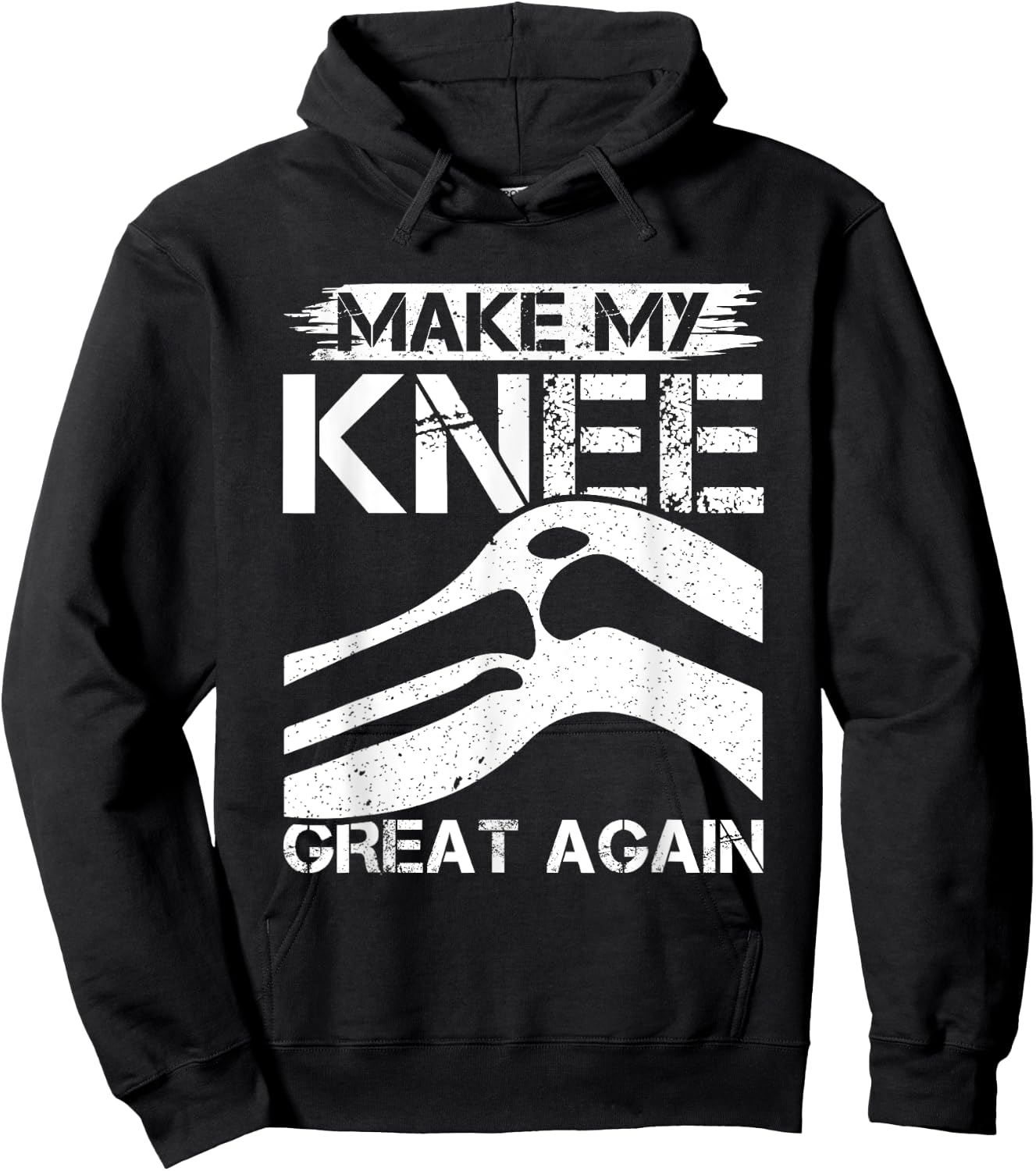 Making My Knee Awesome Again - Surgery Hoodie - Hoodie | Black