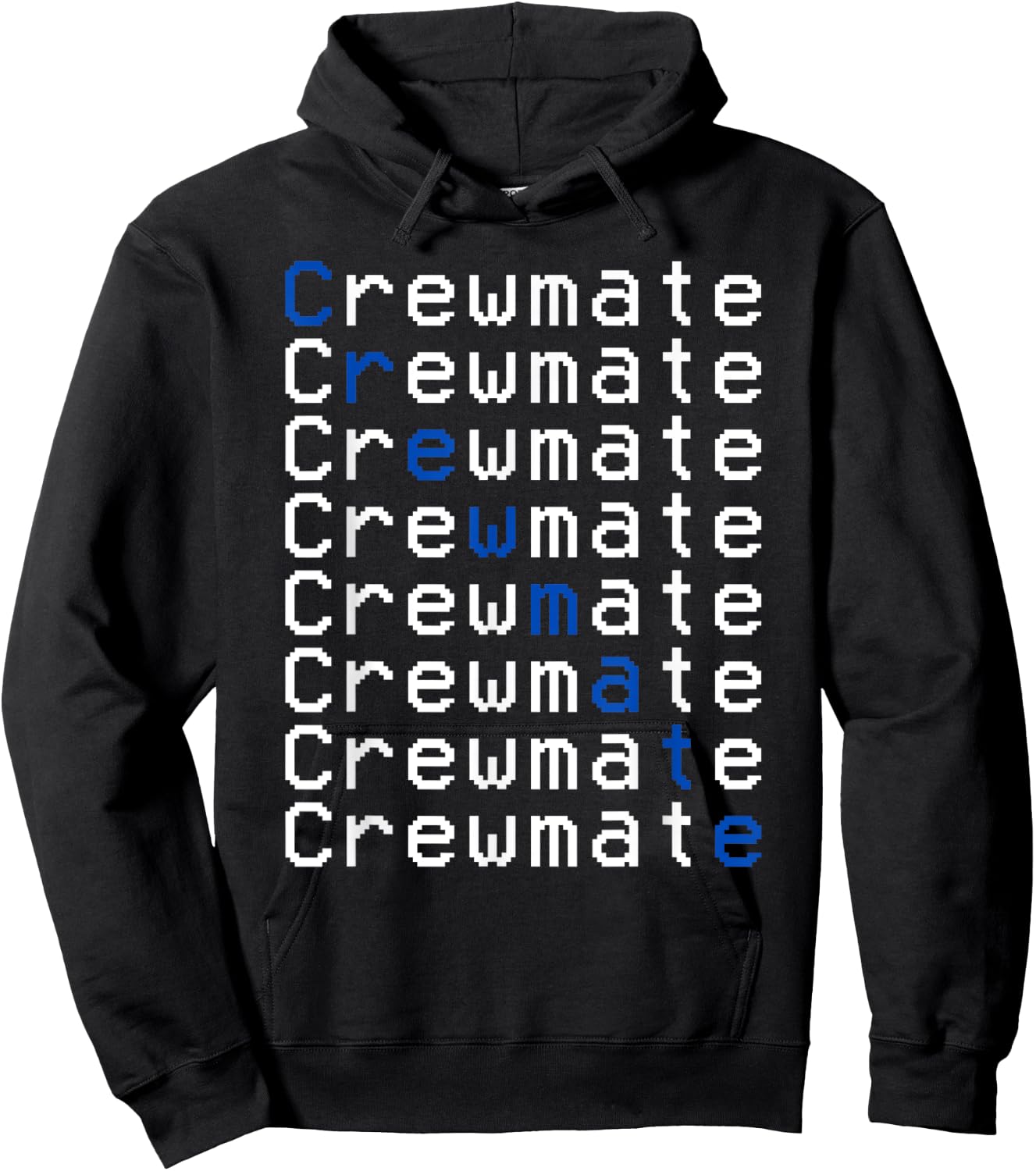 Kinda Sus Crewmate Shirt Kids Adults Gamer Novelty Crewmate Hoodie - Hoodie | Black