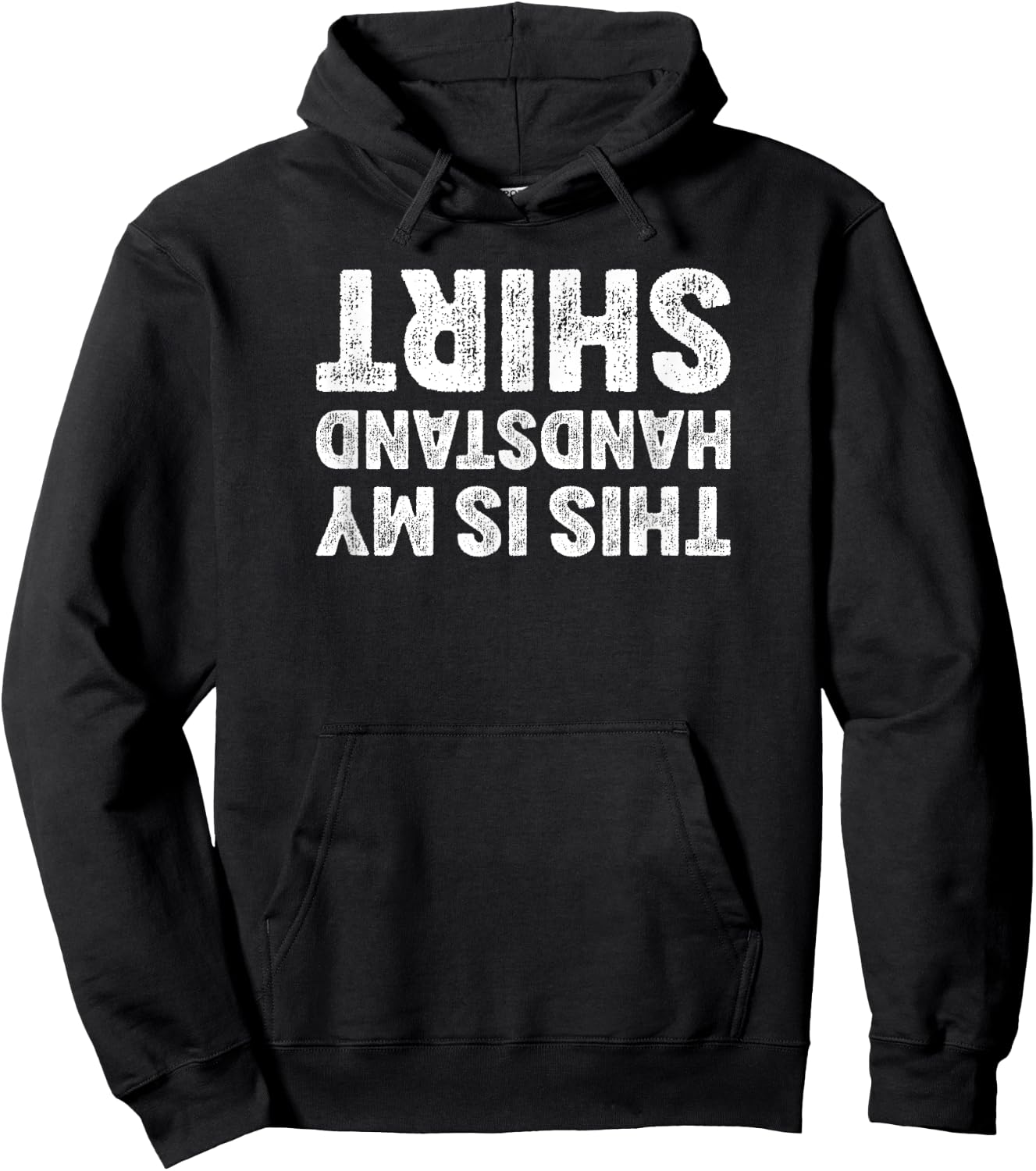 This Is My Handstand Shirt I Funny Gymnastics Breakdance Hoodie - Hoodie | Black