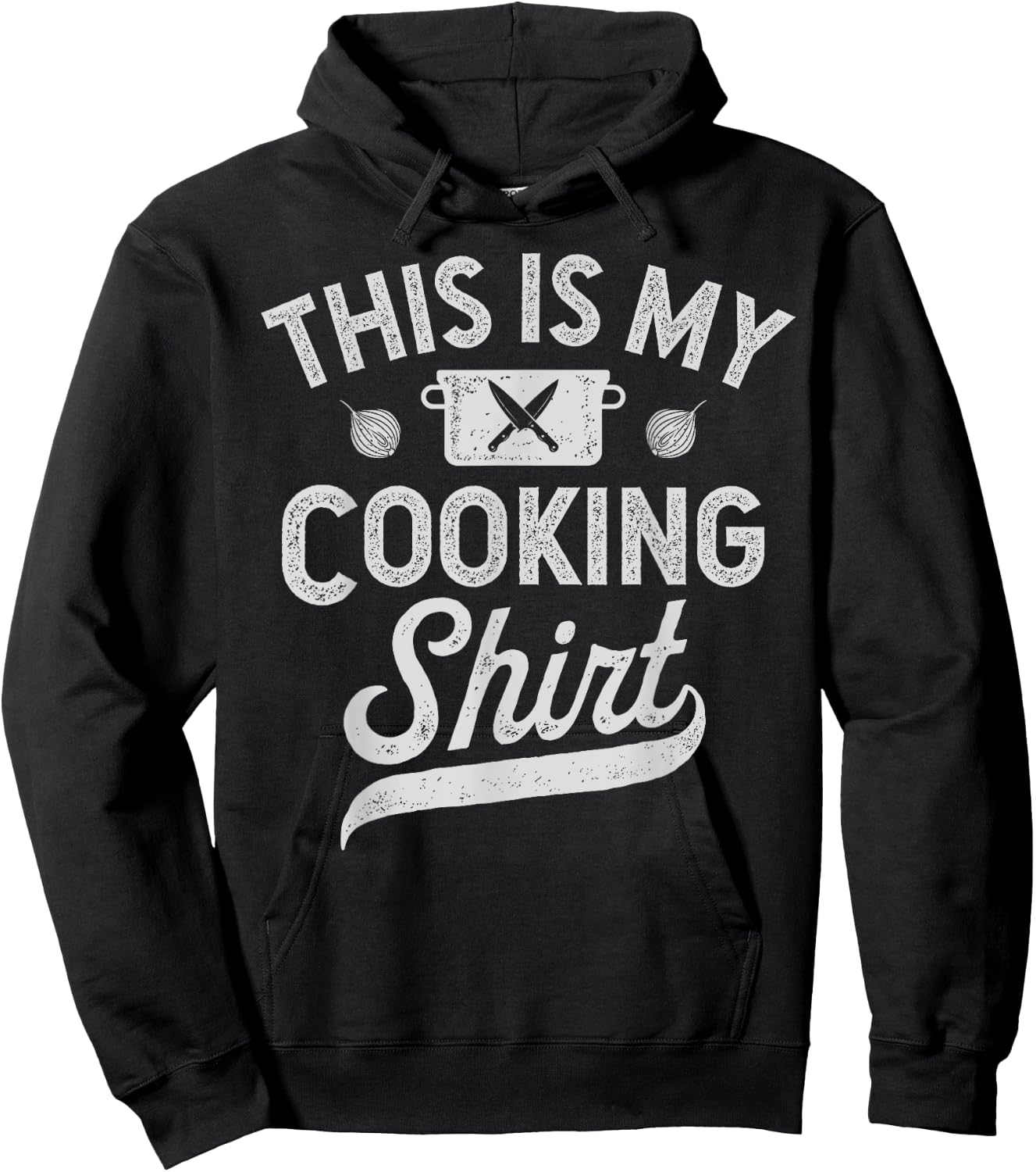 Chef This Is My Cooking Funny Men Women Cook Culinary Hoodie - Hoodie | Black