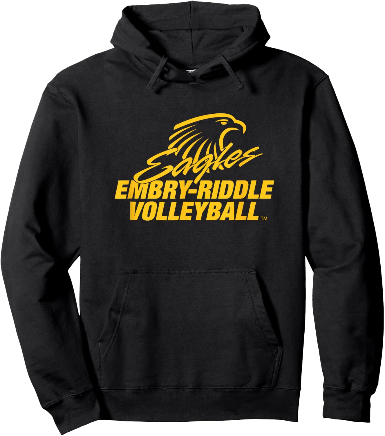 Embry-Riddle Aeronautical Eagles Volleyball Sports Fan Hoodie - Hoodie | Black