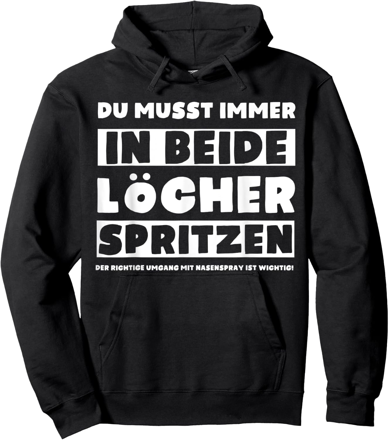 Funny Saying Motif Men's with Sayings Funny , black Hoodie - Hoodie | Black