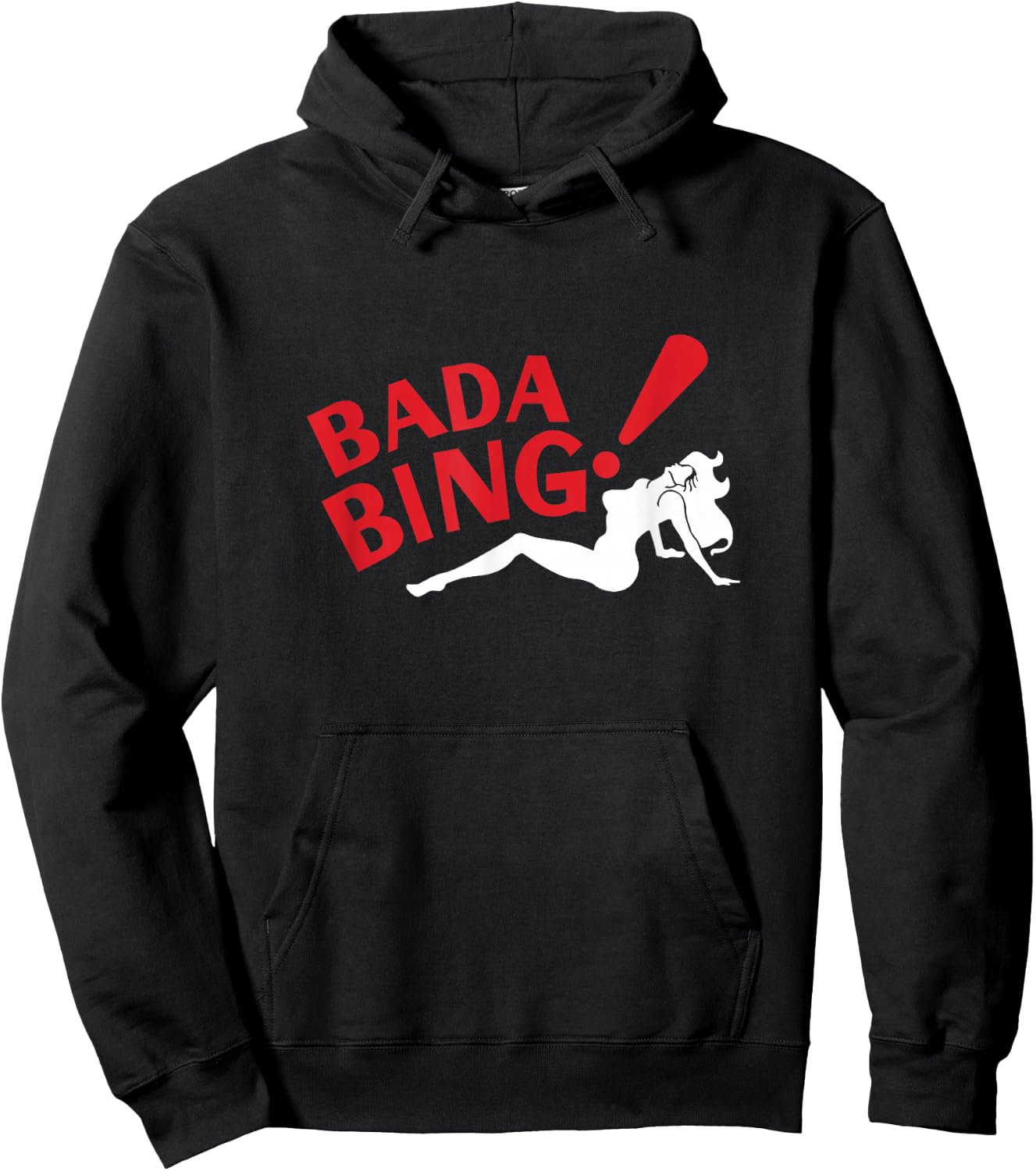 Badabing! Logo , black Hoodie - Hoodie | Black