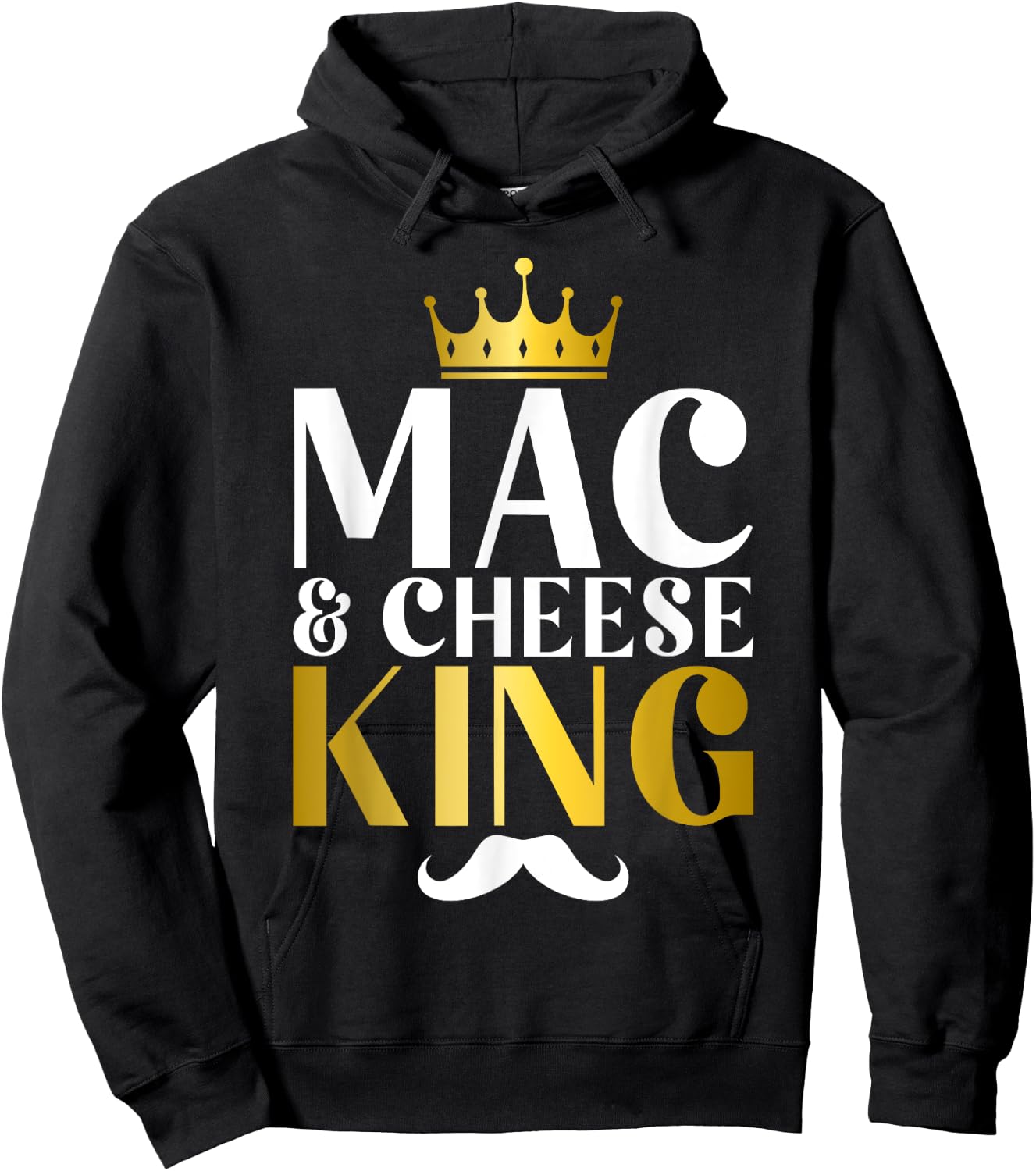 Mac and Cheese King Hoodie - Hoodie | Black