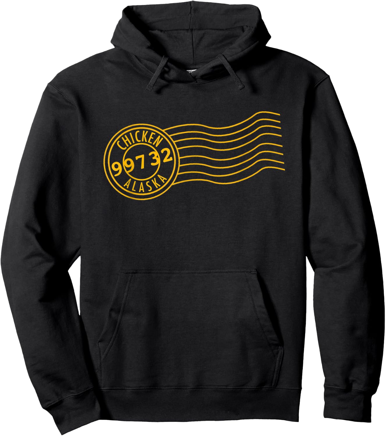 Postleitzahl, Motiv: Huhn Alaska Hoodie - Hoodie | Black