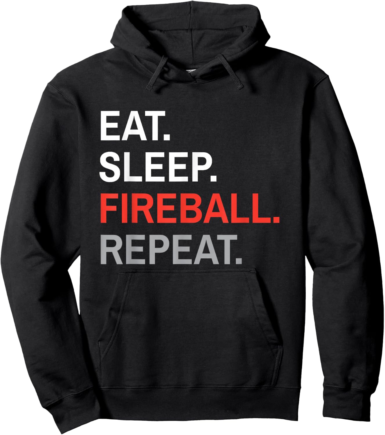Wizard Class Fireball Hoodie - Hoodie | Black