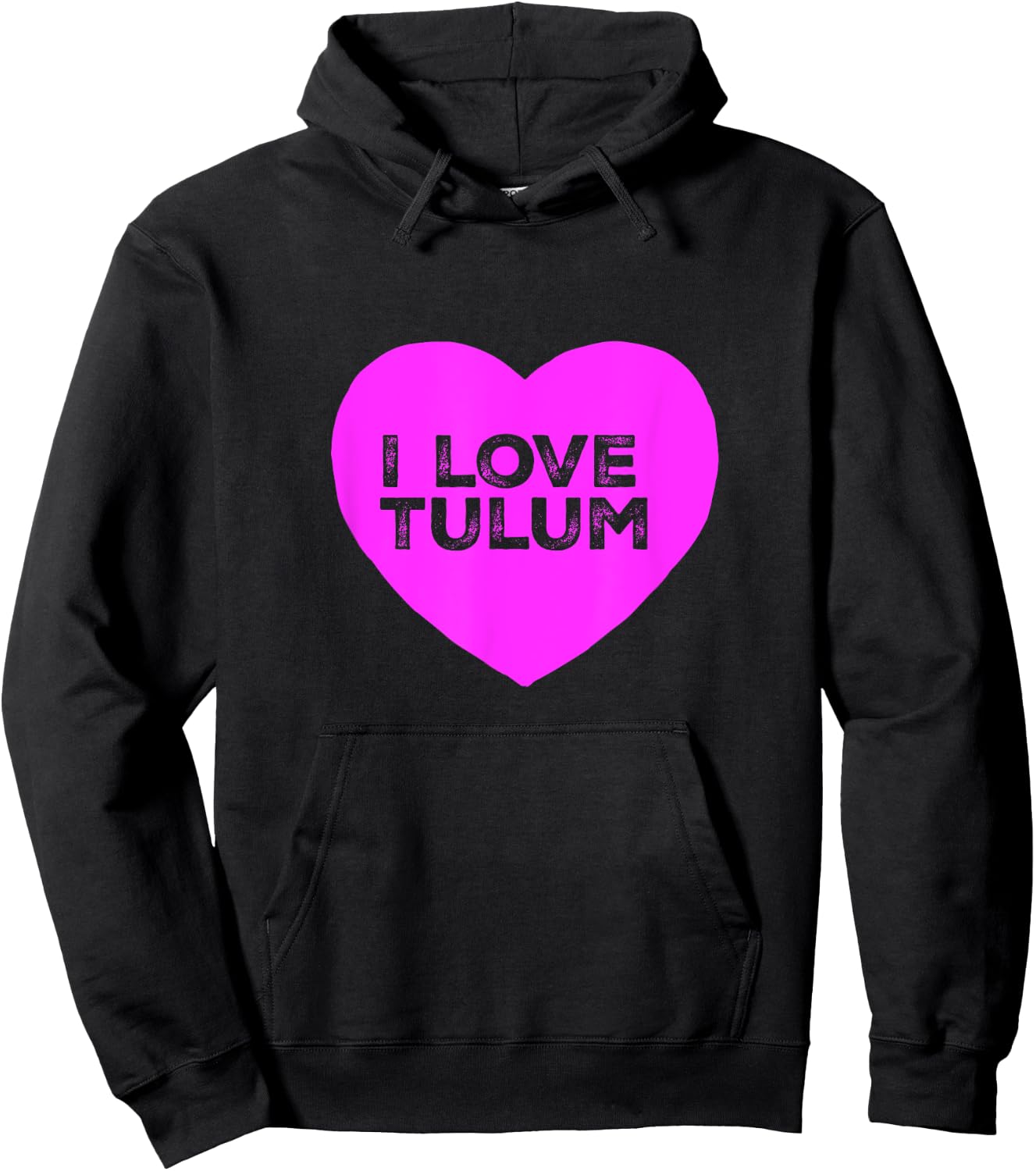 I love Tulum Mexico Boho Vibes Souvenir Beach Men Women Kids Hoodie - Hoodie | Black