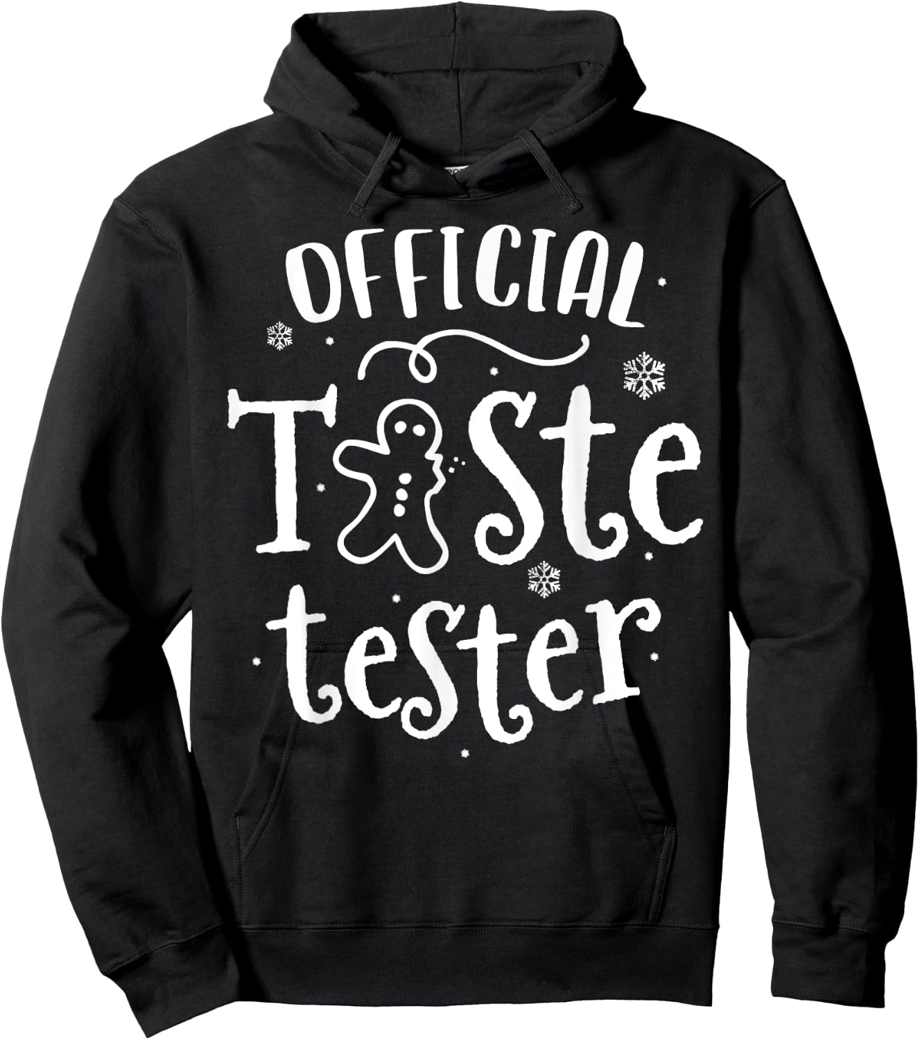 Official Taste Tester Christmas Cookie Kids Family Hoodie - Hoodie | Black
