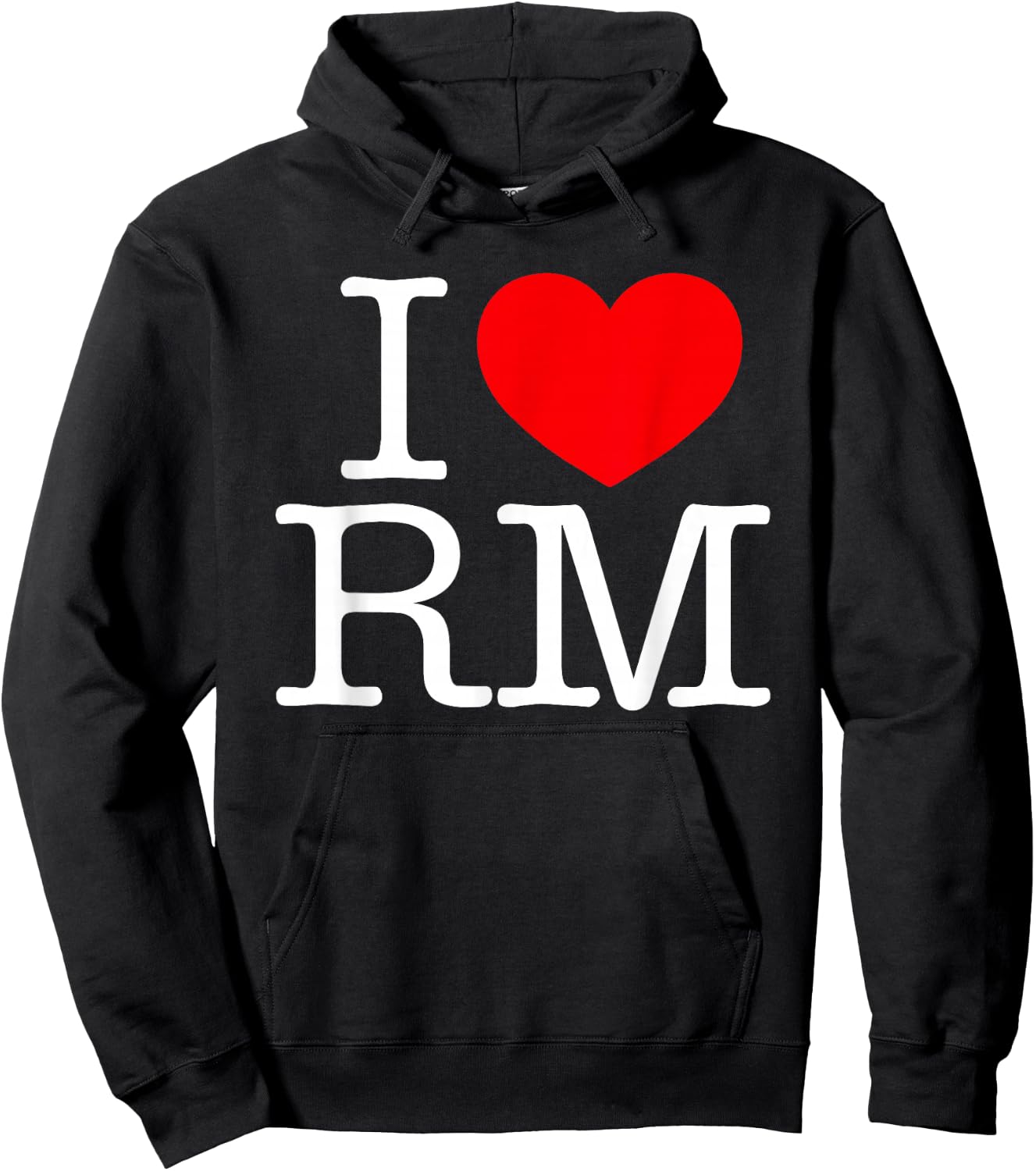 I Love (Heart) RM Hoodie - Hoodie | Black