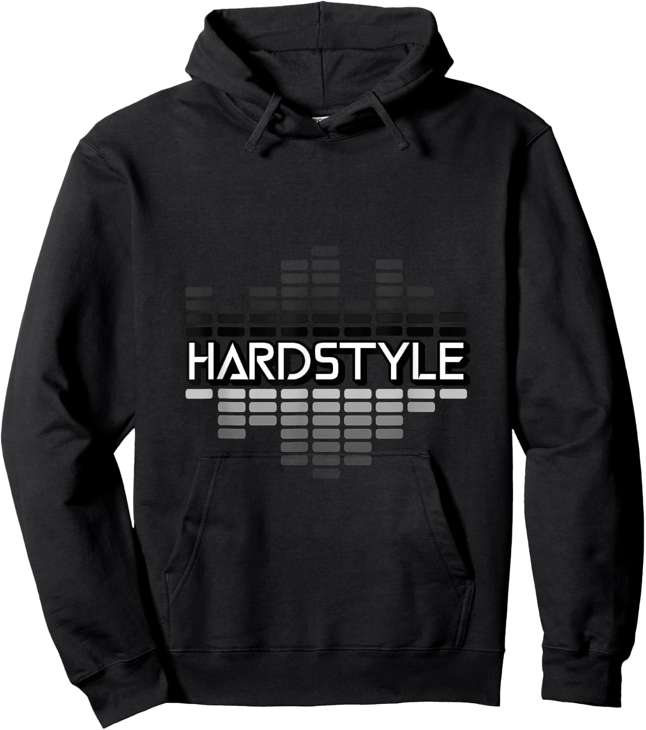 Hardstyle mit Soundbars Hoodie - Hoodie | Black