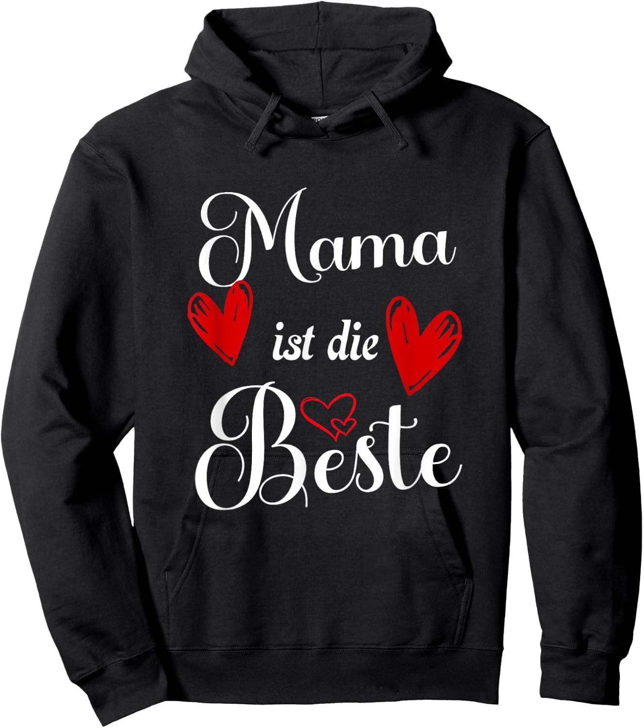 Beste Mama der Welt Muttertags Idee Mama ist die Beste Hoodie - Hoodie | Black